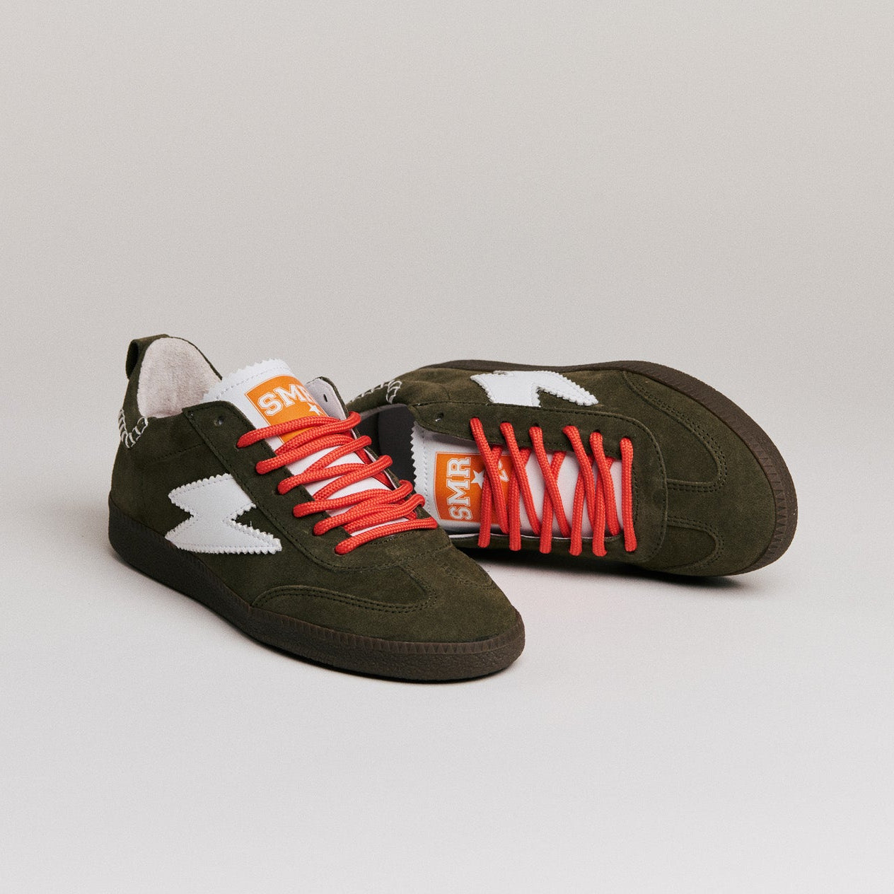SMR Ashley C379 baskets kaki blanc pointure 36