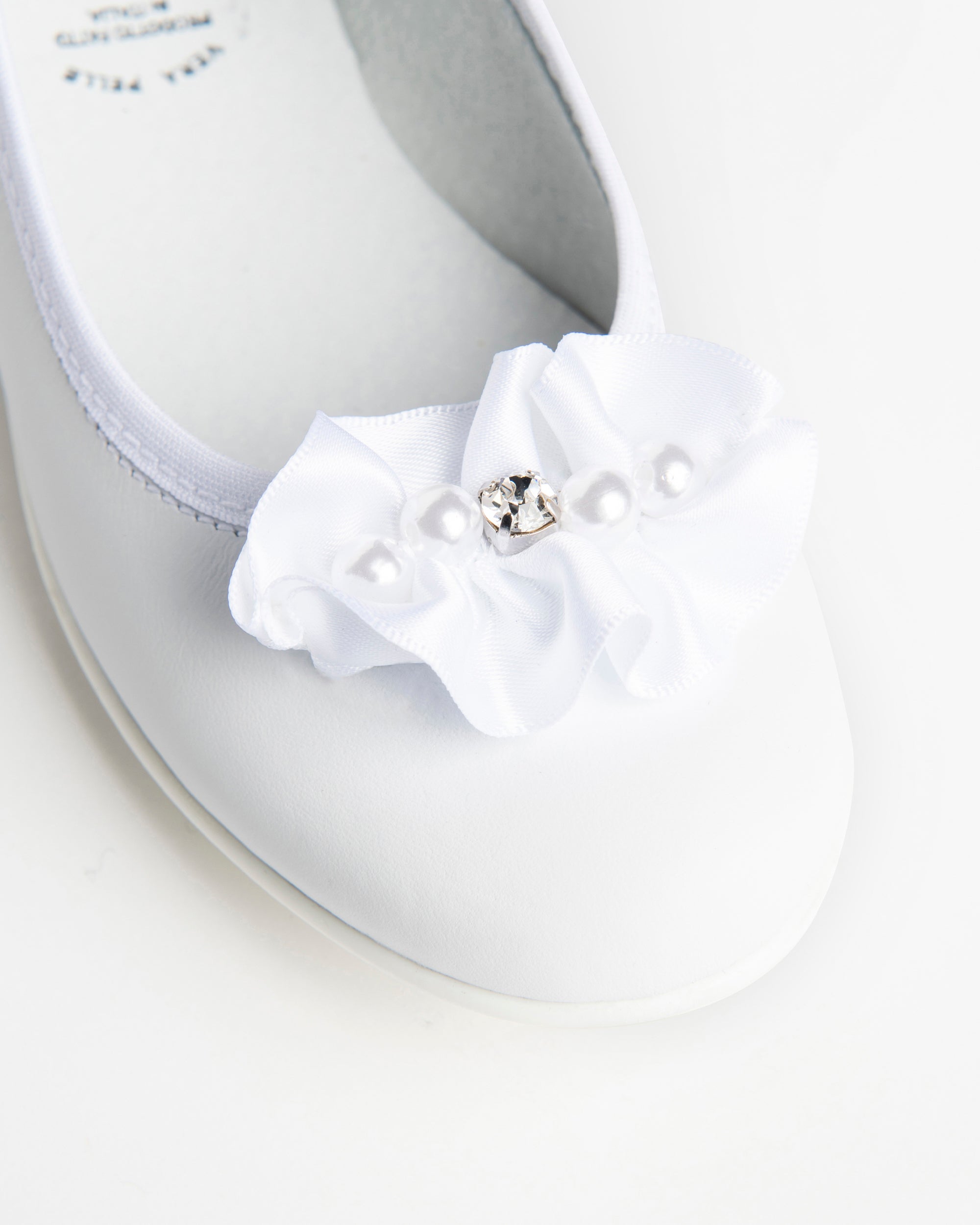 NeroGiardini Ballerines Fille Cuir Nœud Pointure 34