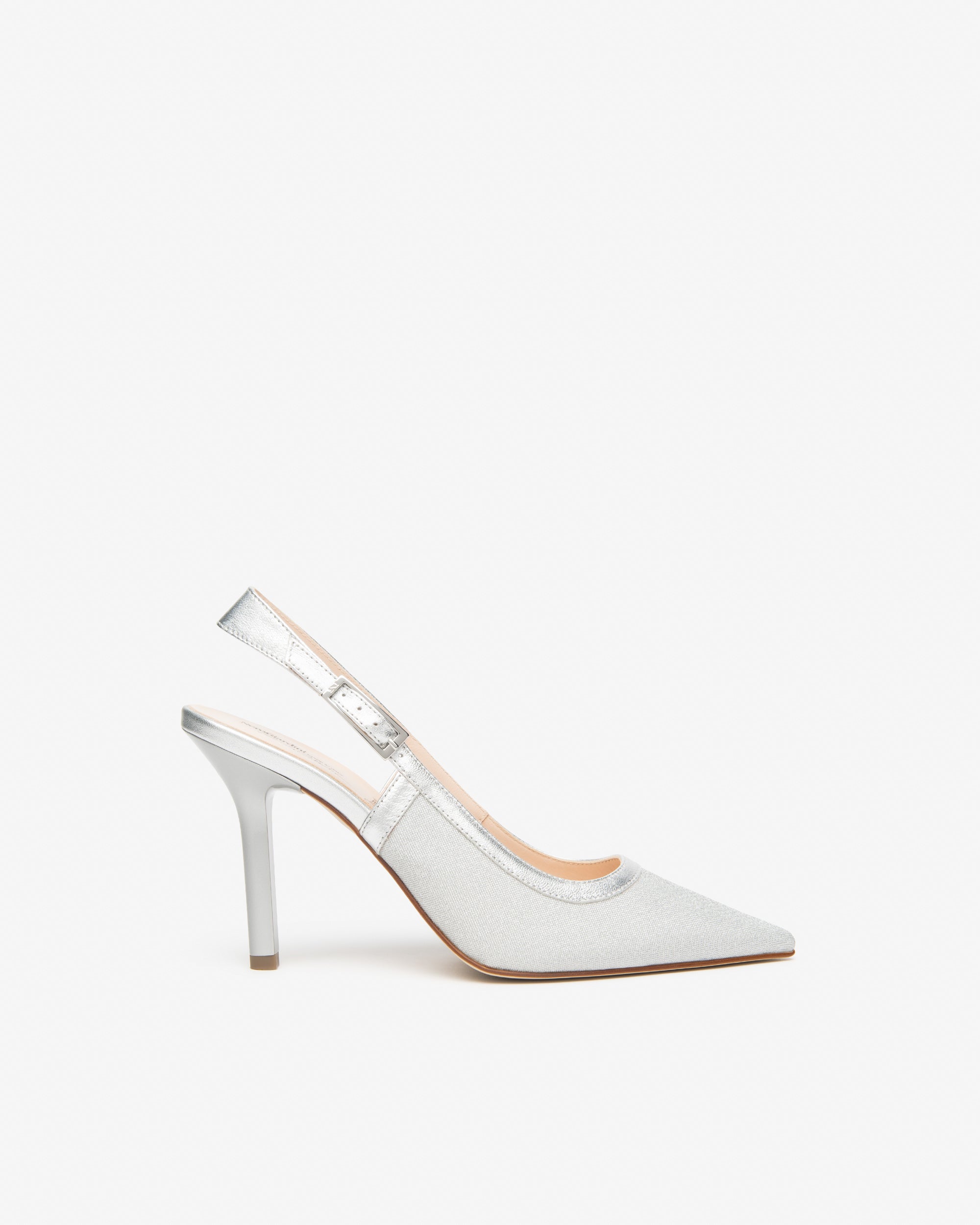 NeroGiardini Slingbacks Femme Tissu Cuir Cérémonie