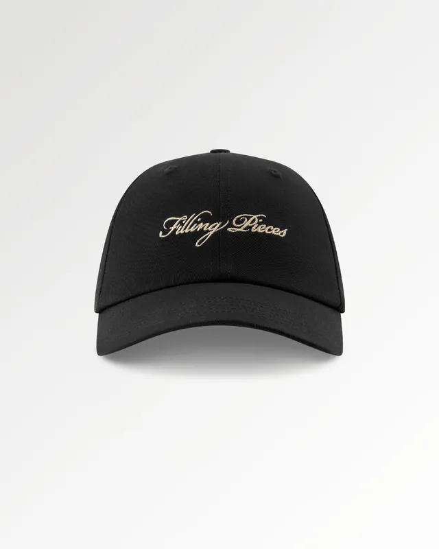 Filling Pieces Script Casquette noire réglable taille unique