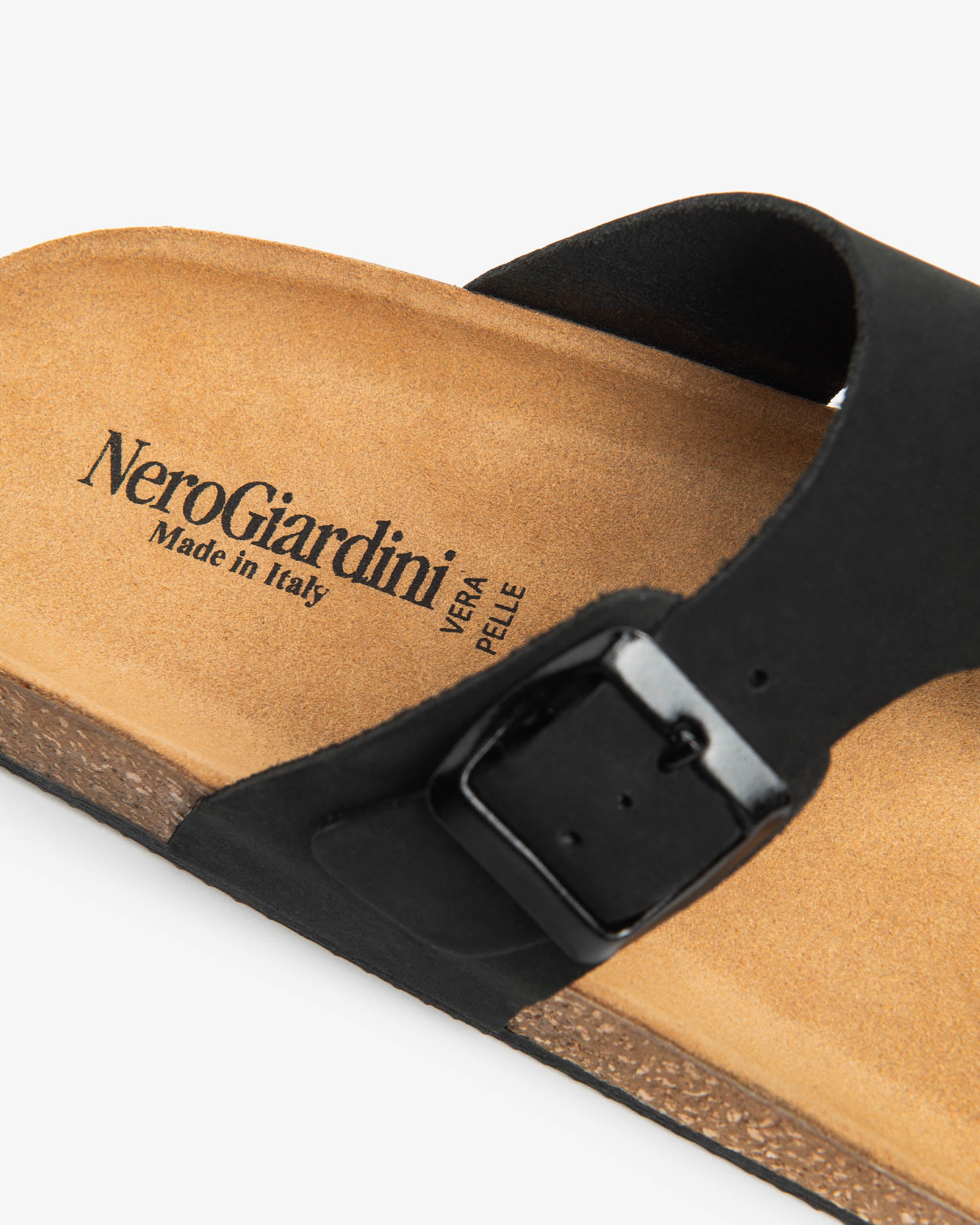 NeroGiardini Mules Homme Cuir Tongs Été
