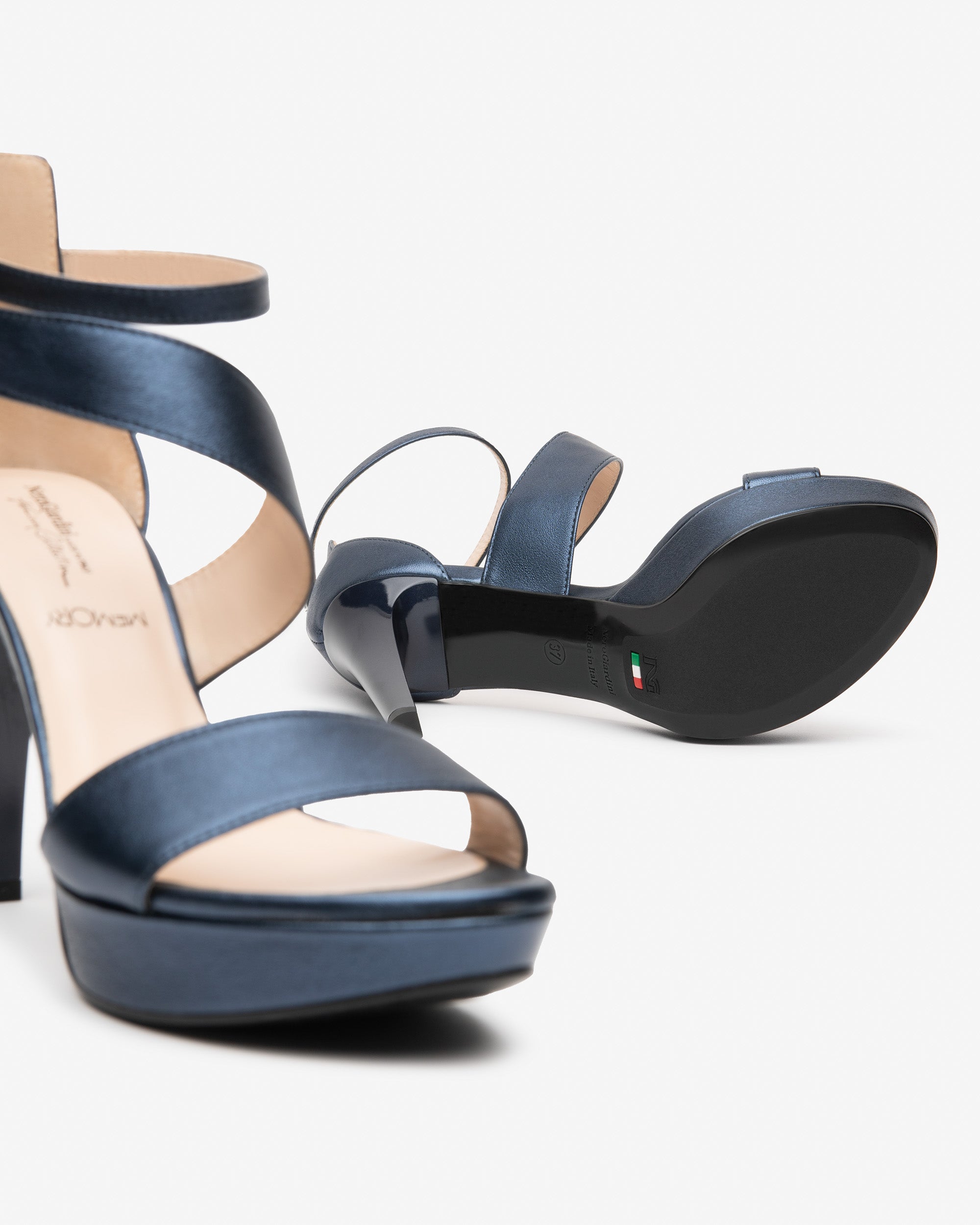 NeroGiardini Sandales Femme Cuir Premium Cérémonie