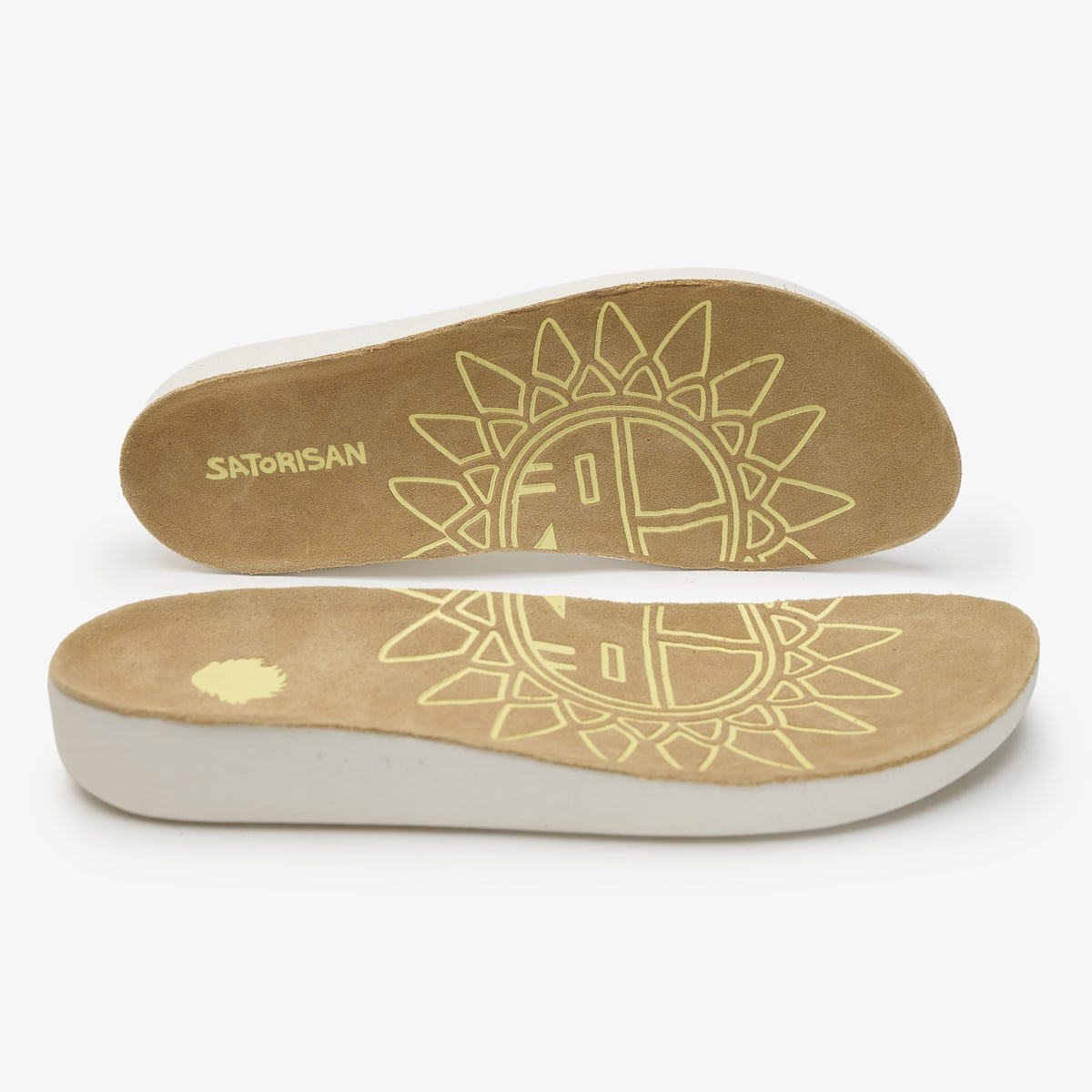 Satorisan Kwahu Rustic mocassins cuir vert loden