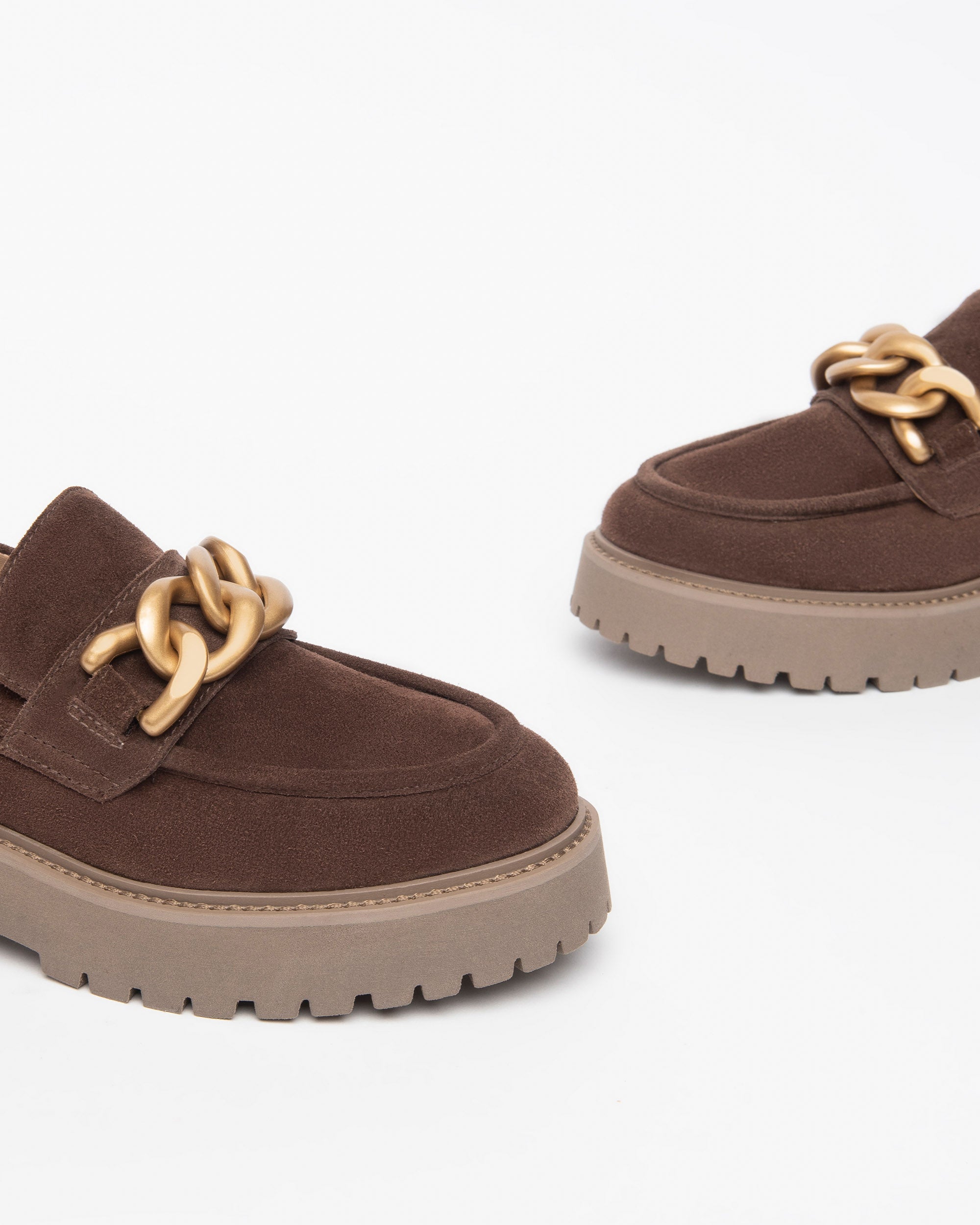 Nerogiardini Mocassins Femme Velours Loafers Cuir