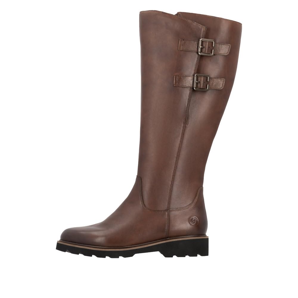 Remonte D3S74 bottes montantes noir 39 EU cuir chaud