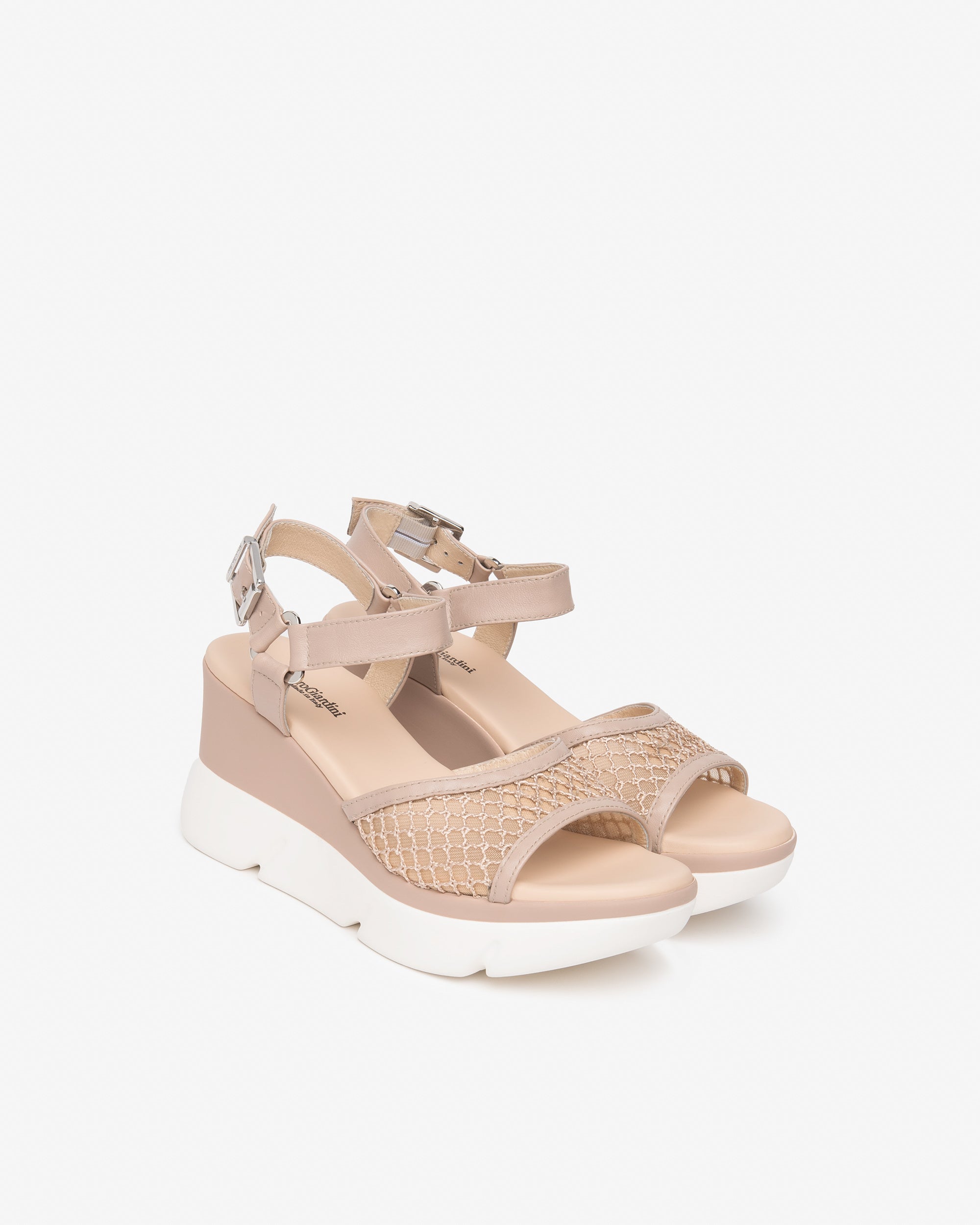 NeroGiardini Sandales sandales femme cuir toile 38