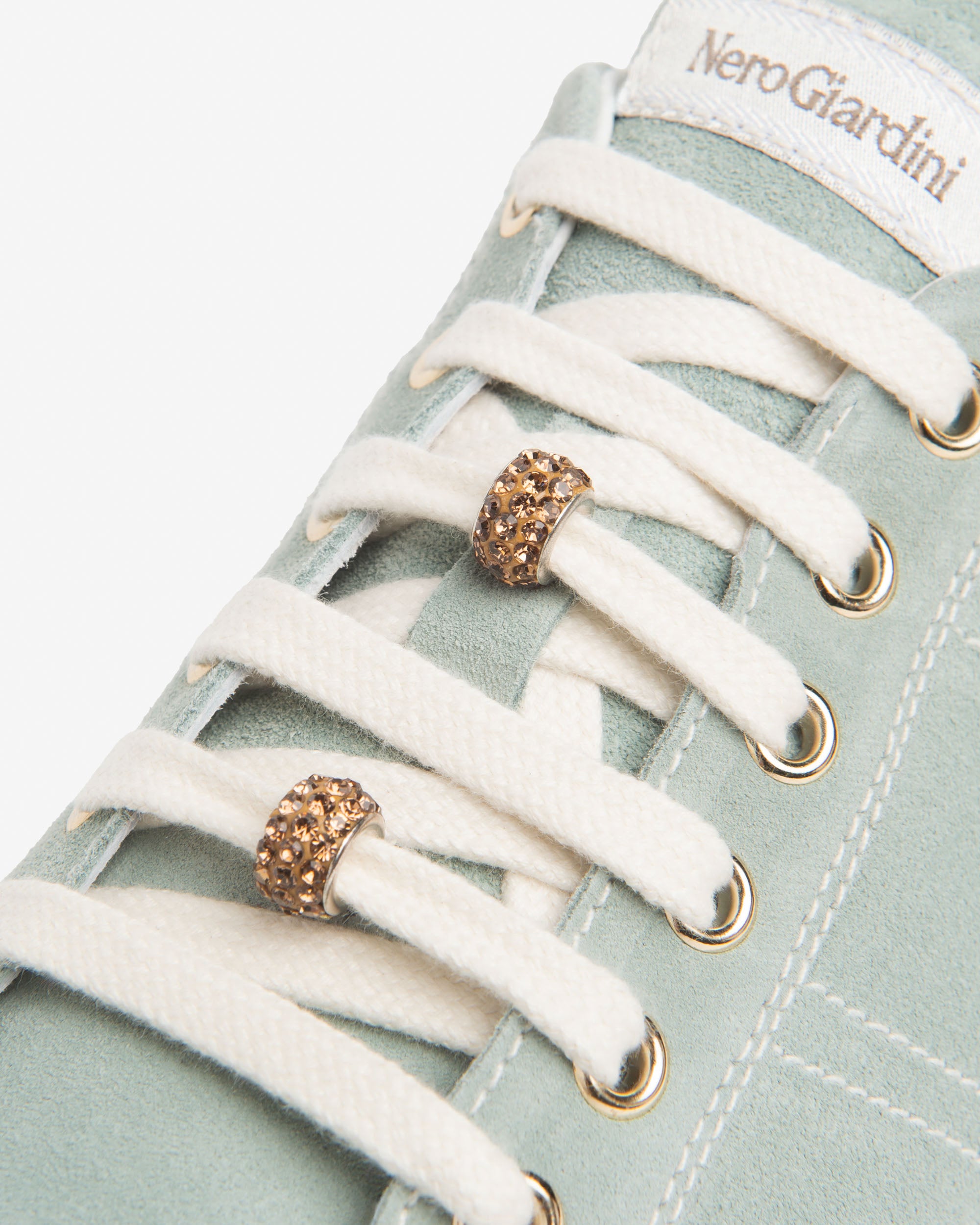 Nerogiardini Sneakers Femme Cuir Velours Daim Memory