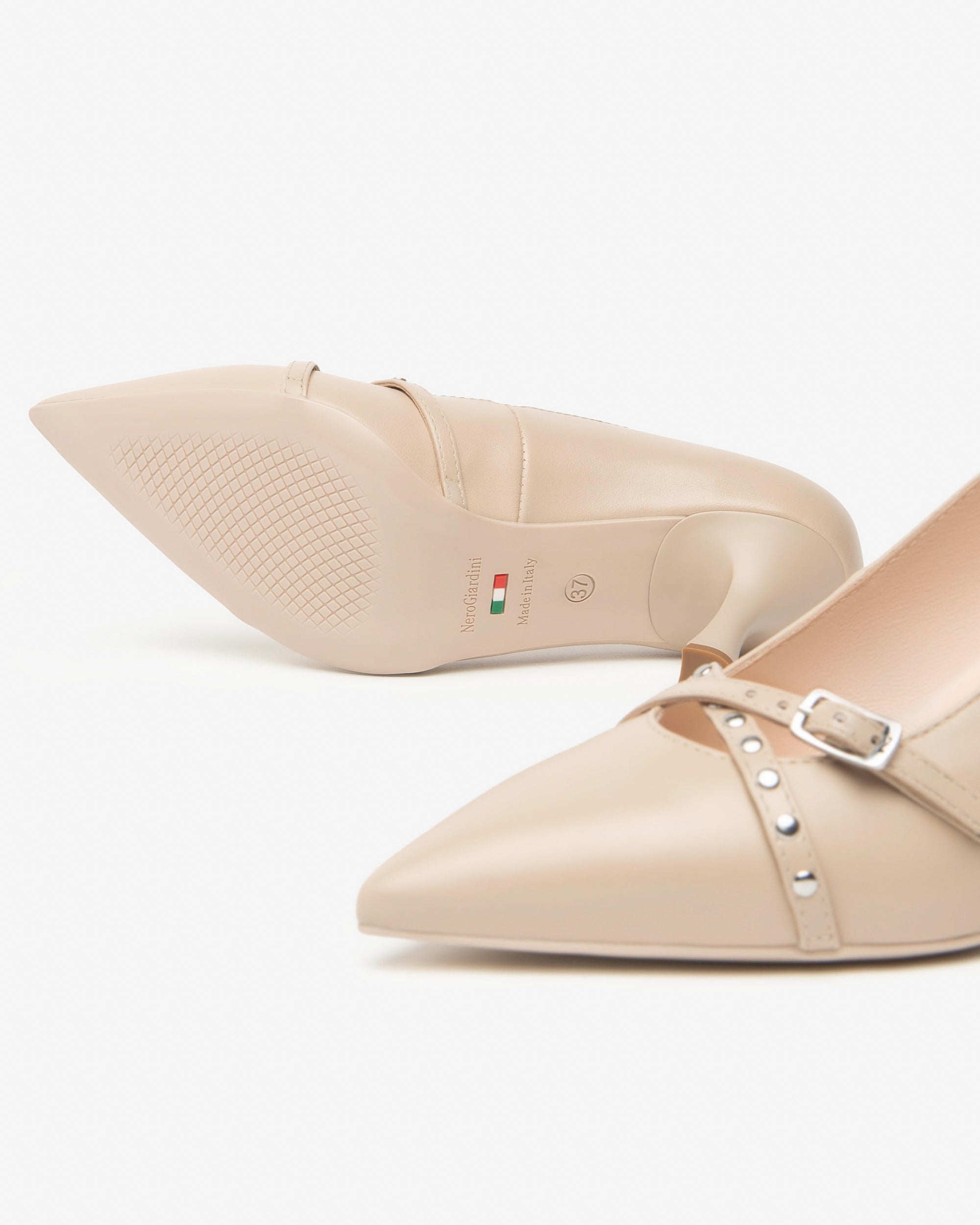 NeroGiardini Escarpins Femme en Cuir talon 75 pointure 38