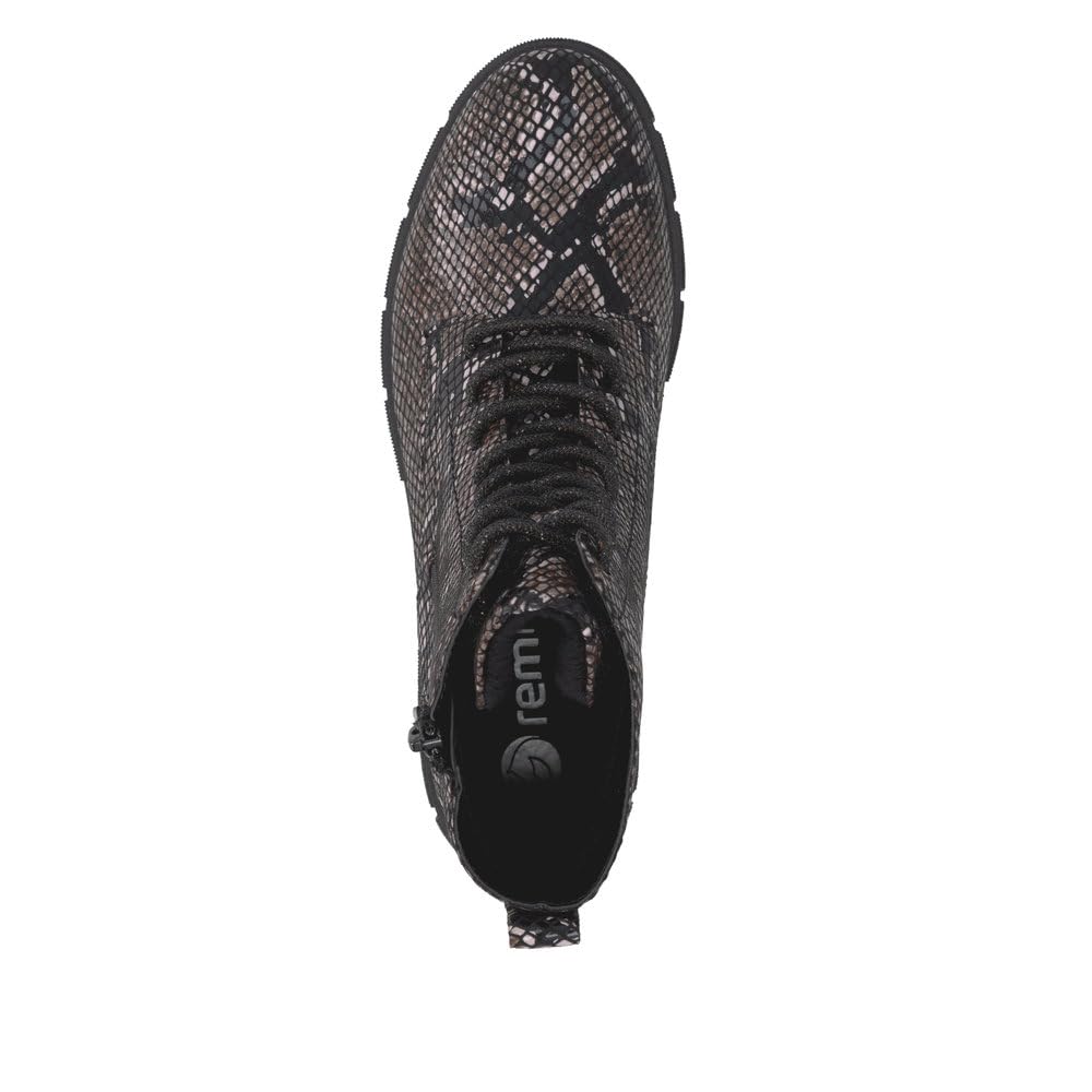 Remonte D2S72 bottines à lacets femme serpent 39 EU