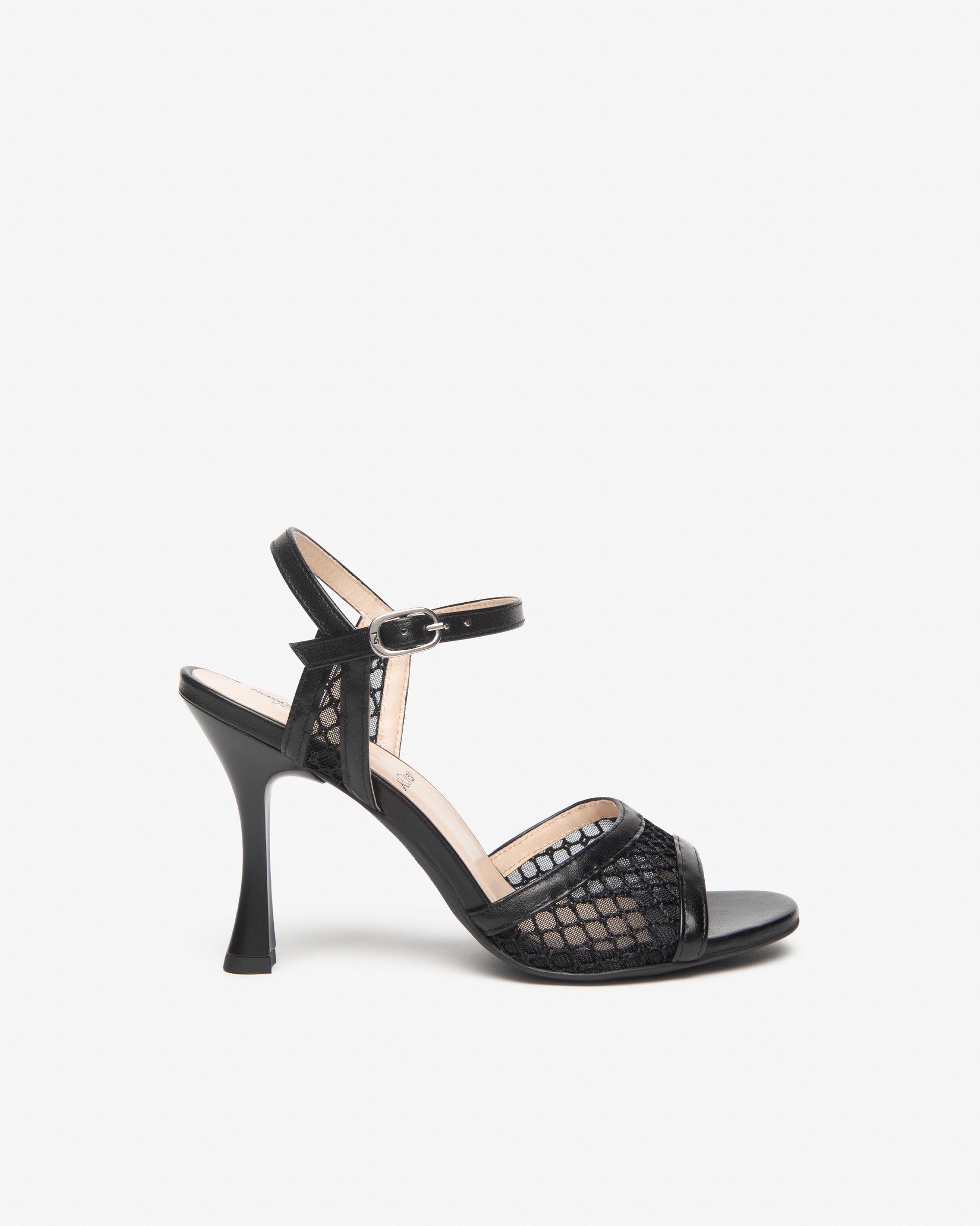 NeroGiardini Sandales Femme Cuir Toile Premium