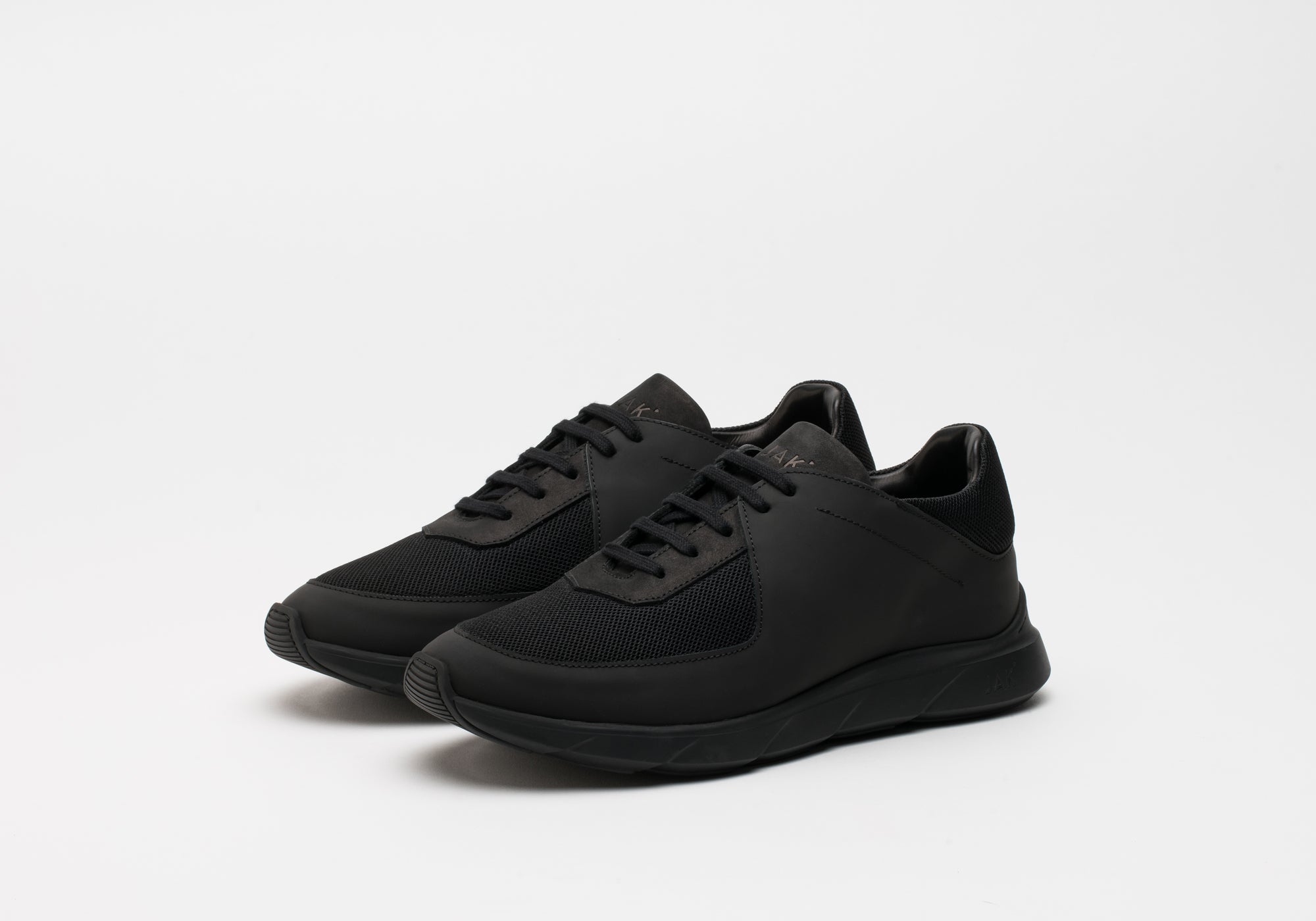 JAK G3 Black sneakers cuir noir mixte