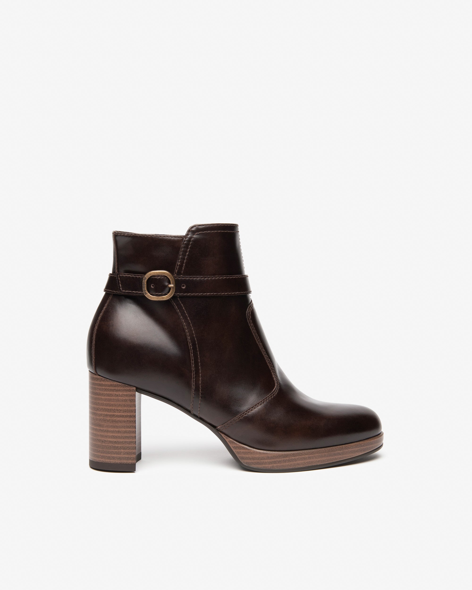 NeroGiardini Bottines Femme en Cuir Noir Automne-Hiver
