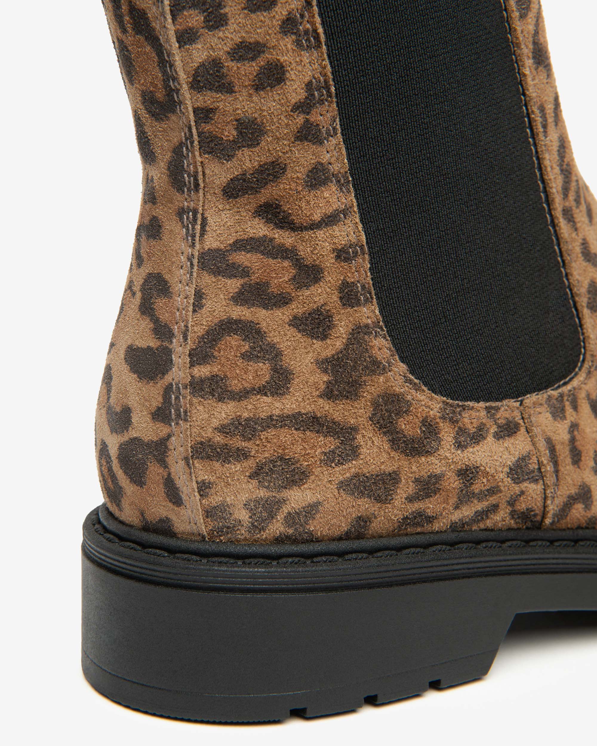 NeroGiardini Bottines Chelsea Daim Femme Léopard 38 Hiver