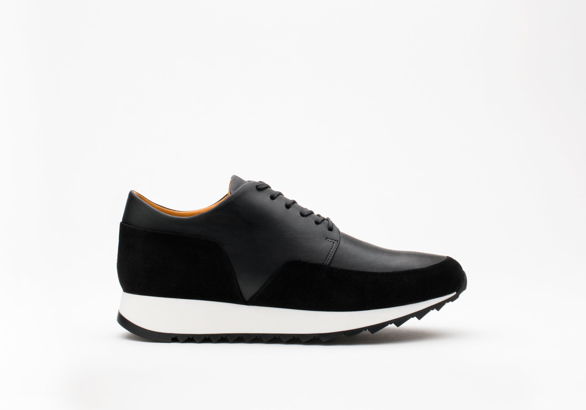 JAK Olympic Sneakers Femme Cuir Black 40 Confort Ville