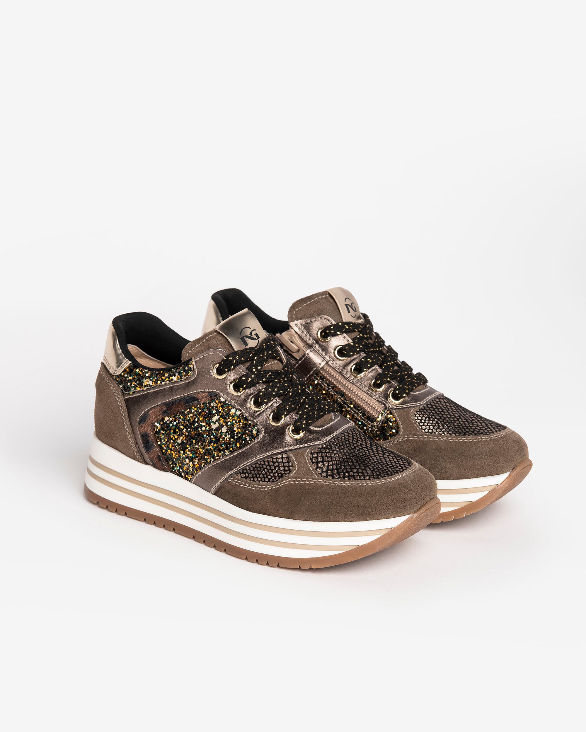 NeroGiardini Sneakers Teens Fille Cuir Velours 31-39