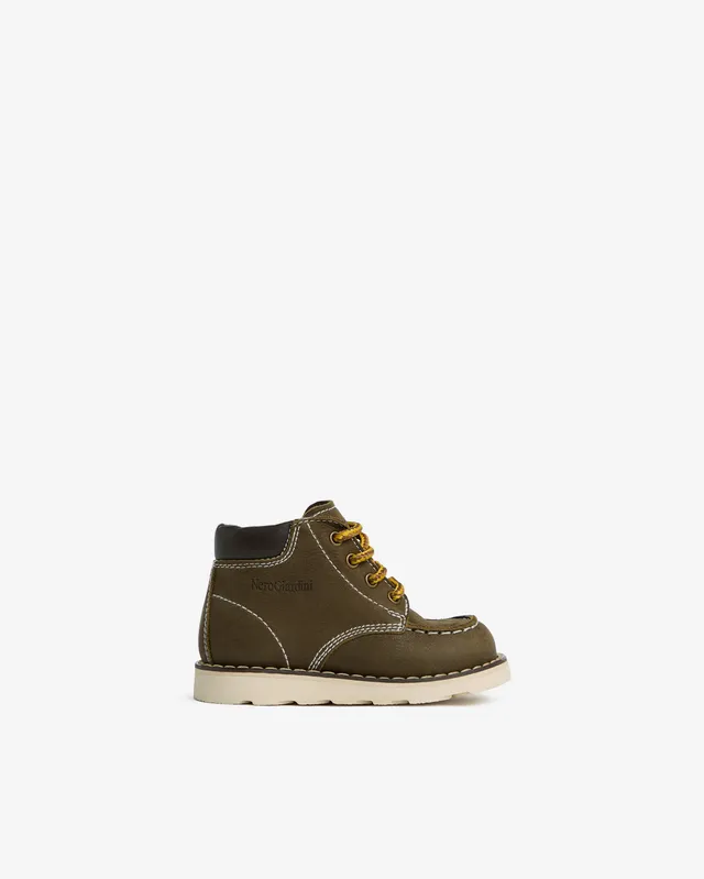 NeroGiardini Bottines Junior Garçon Cuir Fermeture