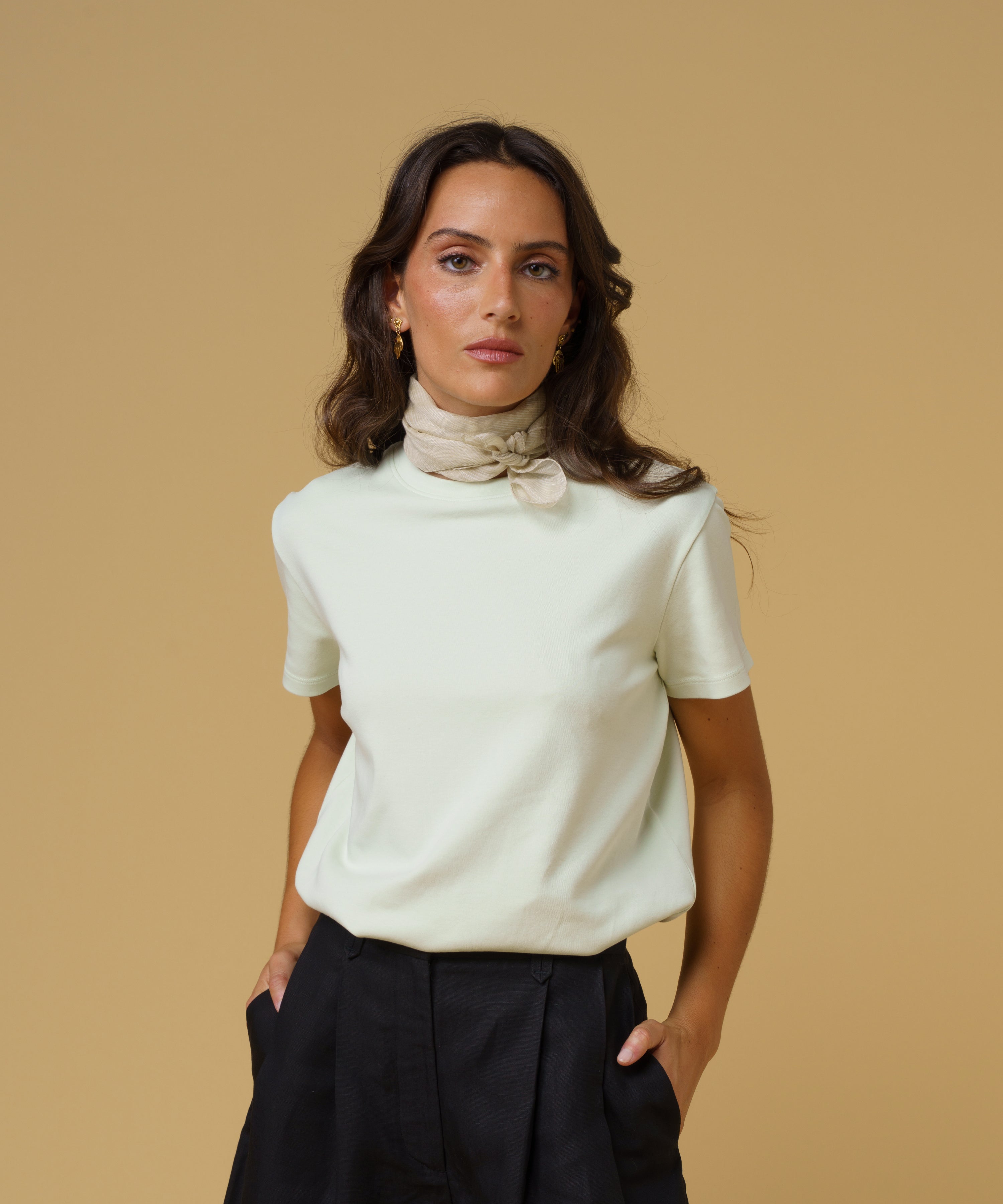 JAK T-Shirt 01 t-shirt femme aqua coton bio