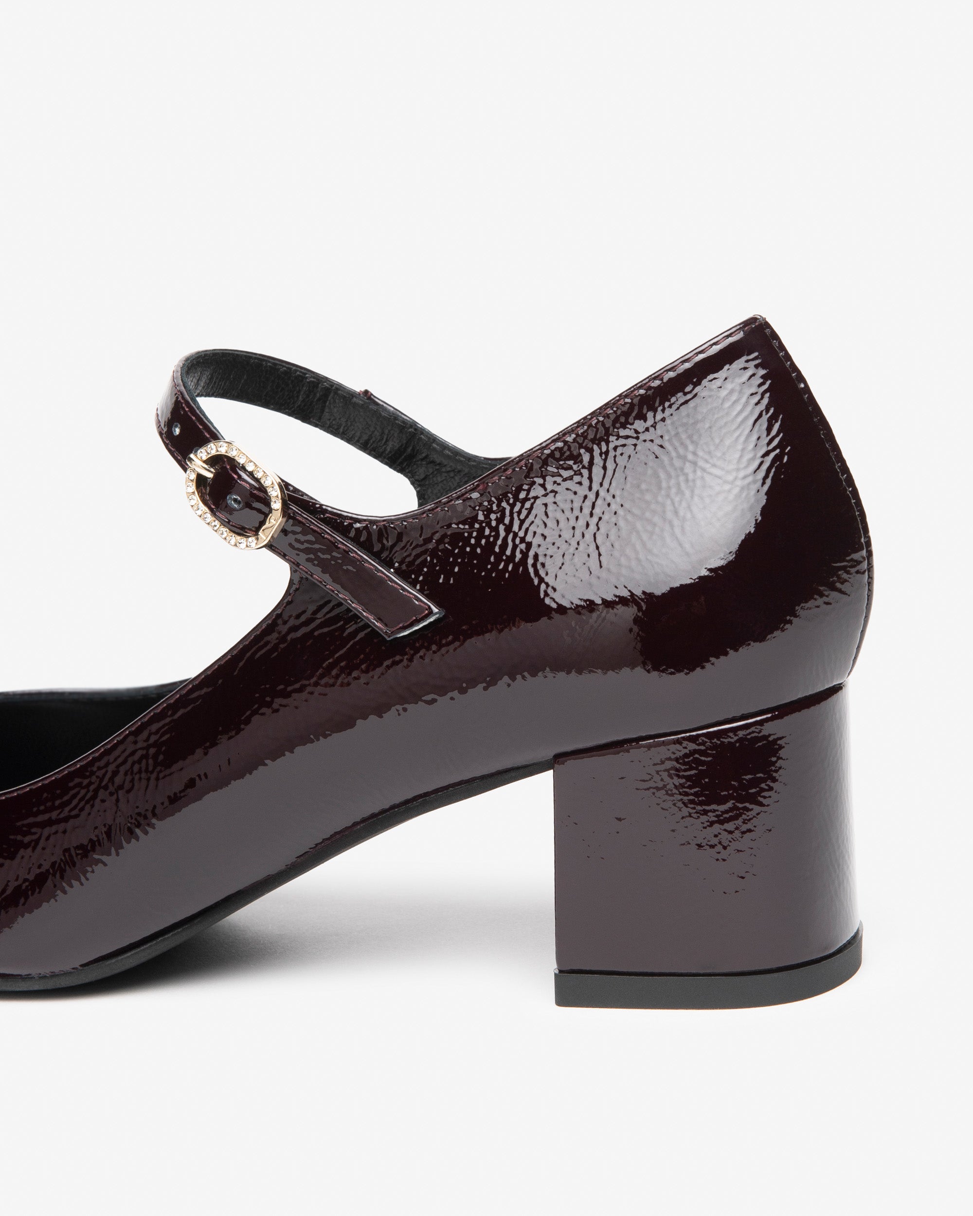 NeroGiardini Ballerines Mary Jane Vernis Femme Talon 5 cm