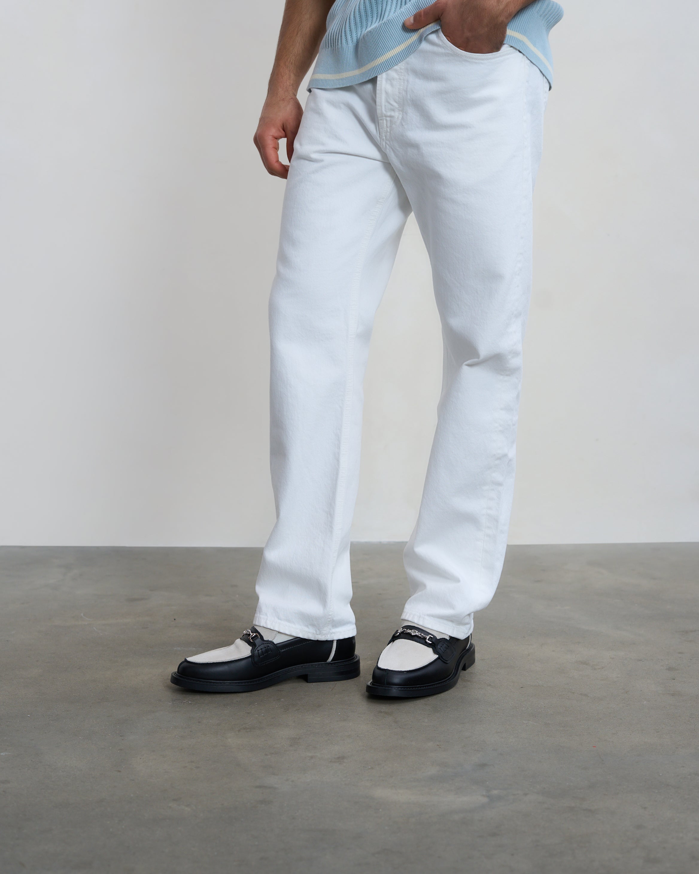 Filling Pieces Loafer Hazy mocassins blanc cassé