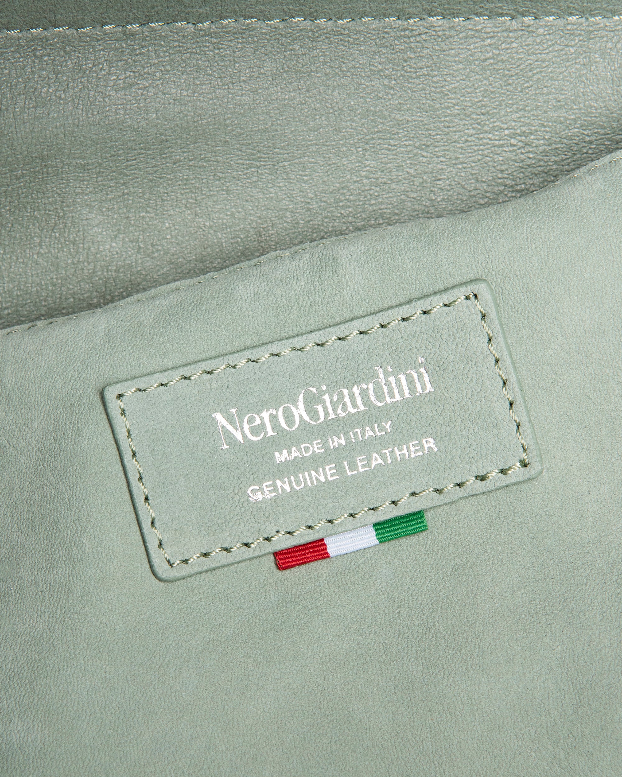 NeroGiardini Tote Bag Femme Cuir Velours Italie