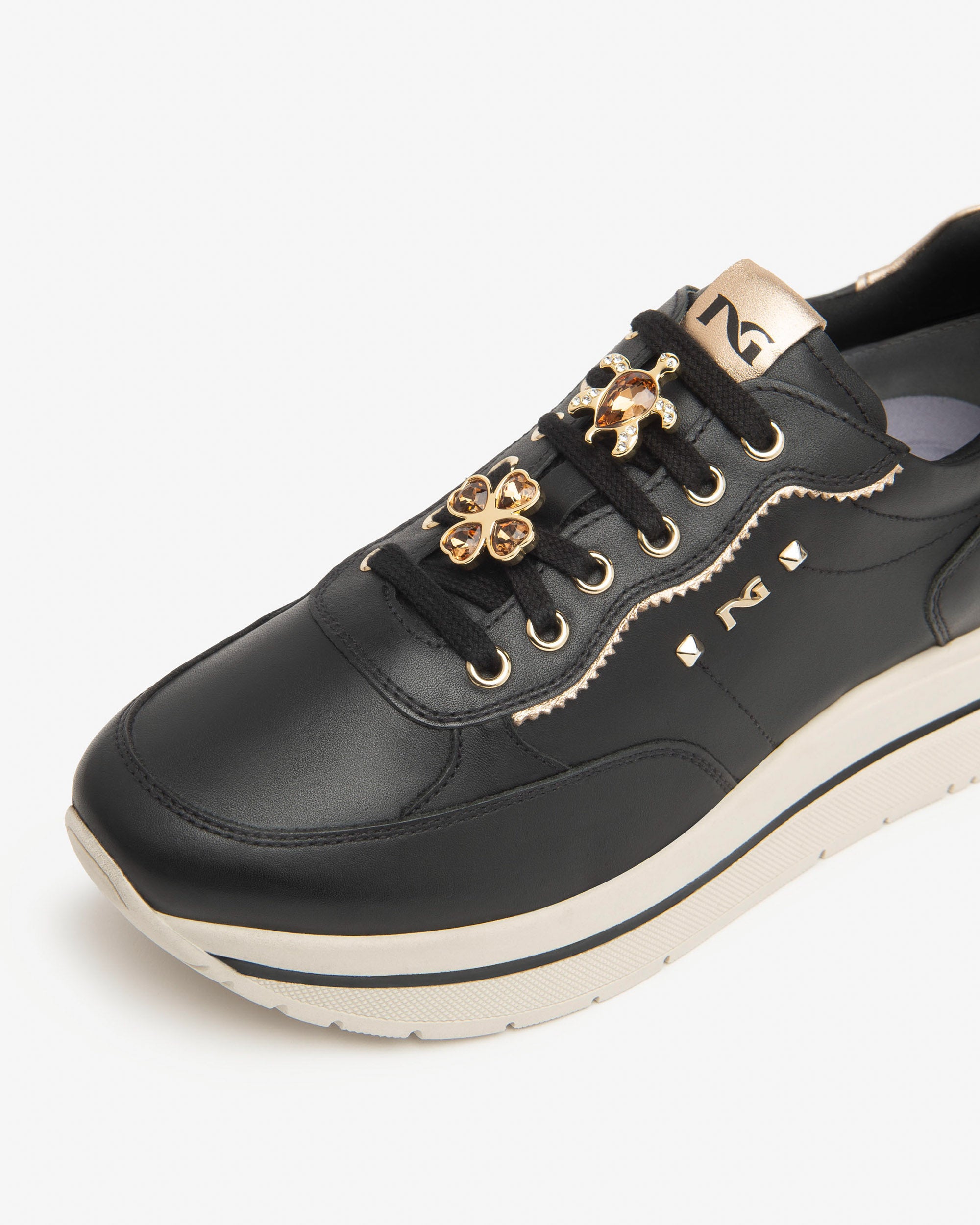 Nerogiardini Sneakers Femme Cuir Technique - Memory DryGo