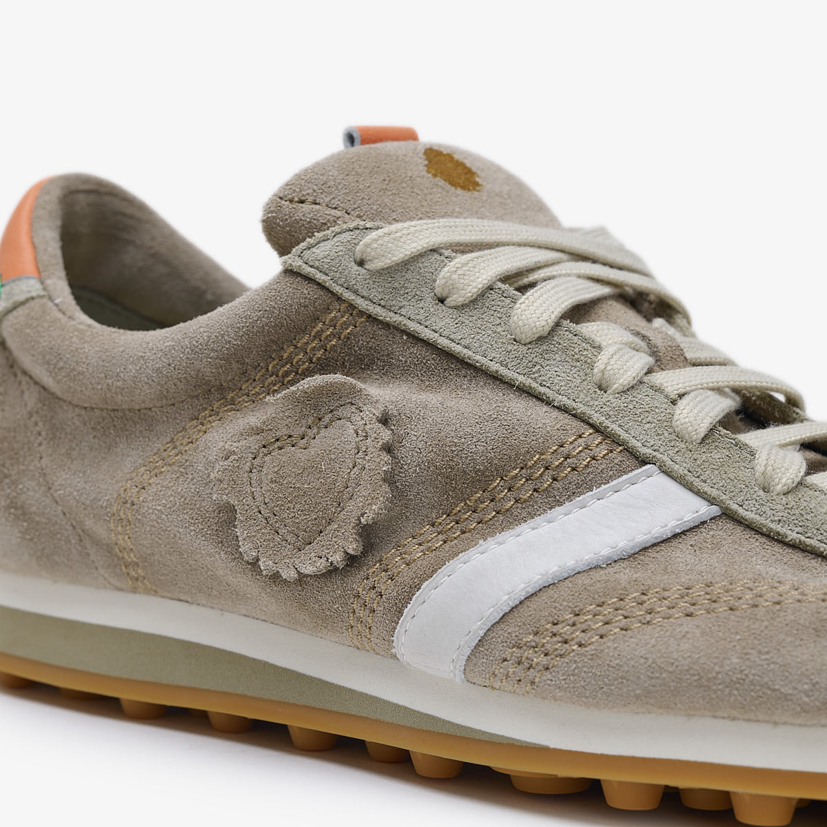 Satorisan Stardust Suede UL baskets Gravel daim