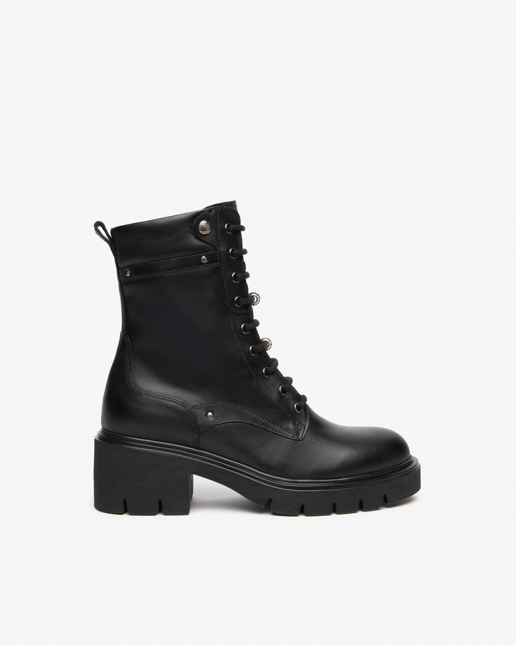 NeroGiardini Bottines bottines motardes cuir talon 60