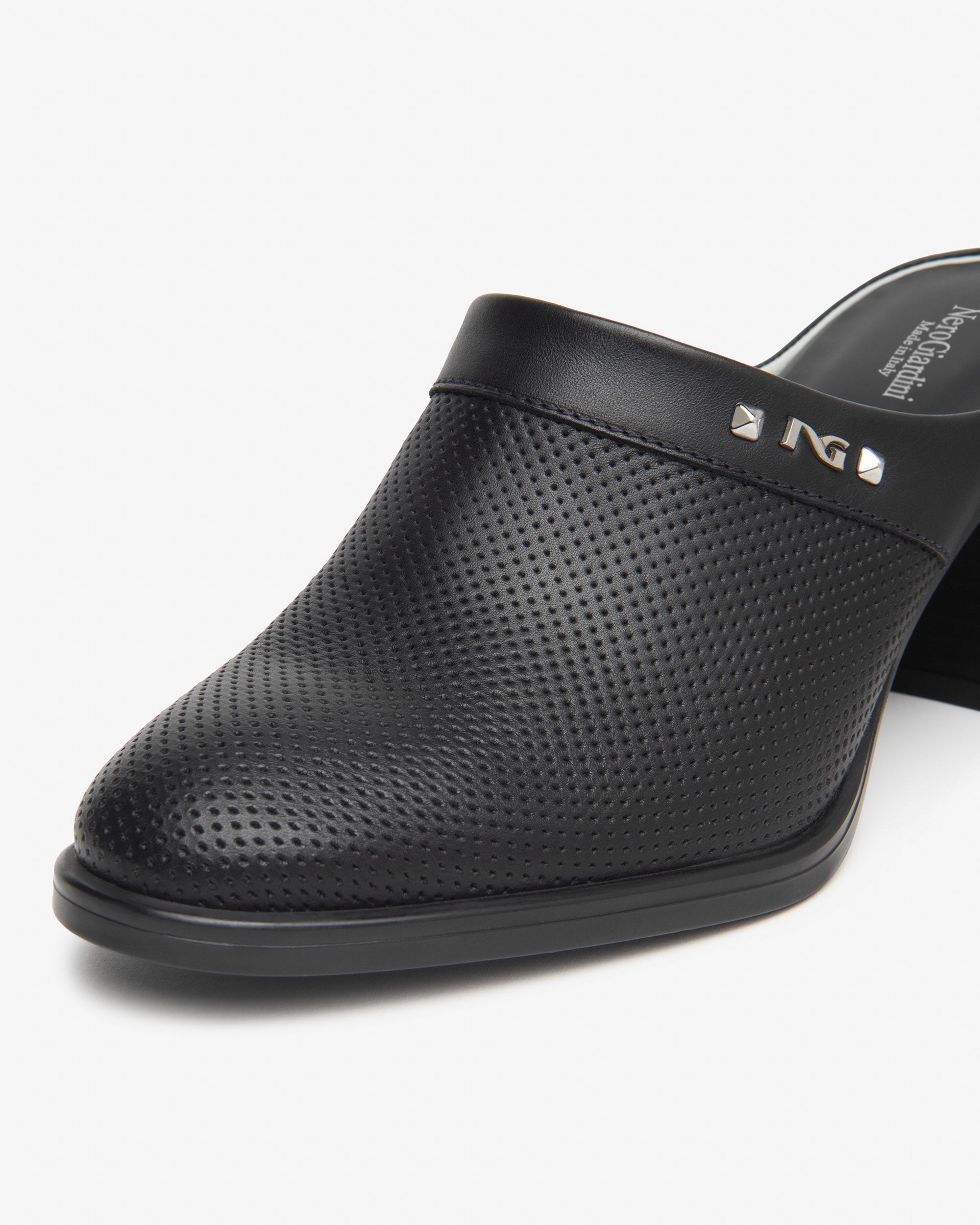 NeroGiardini Mules Femme Cuir Sabots 38