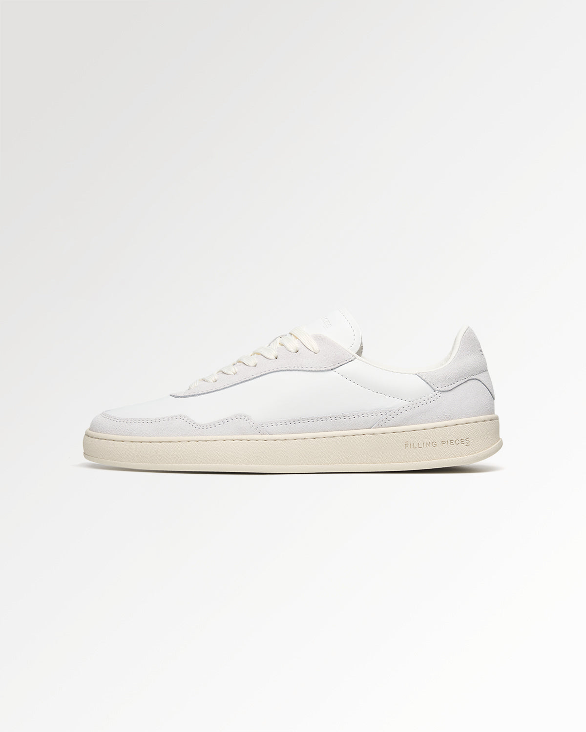 Filling Pieces Low Tide sneakers blanches cuir suède