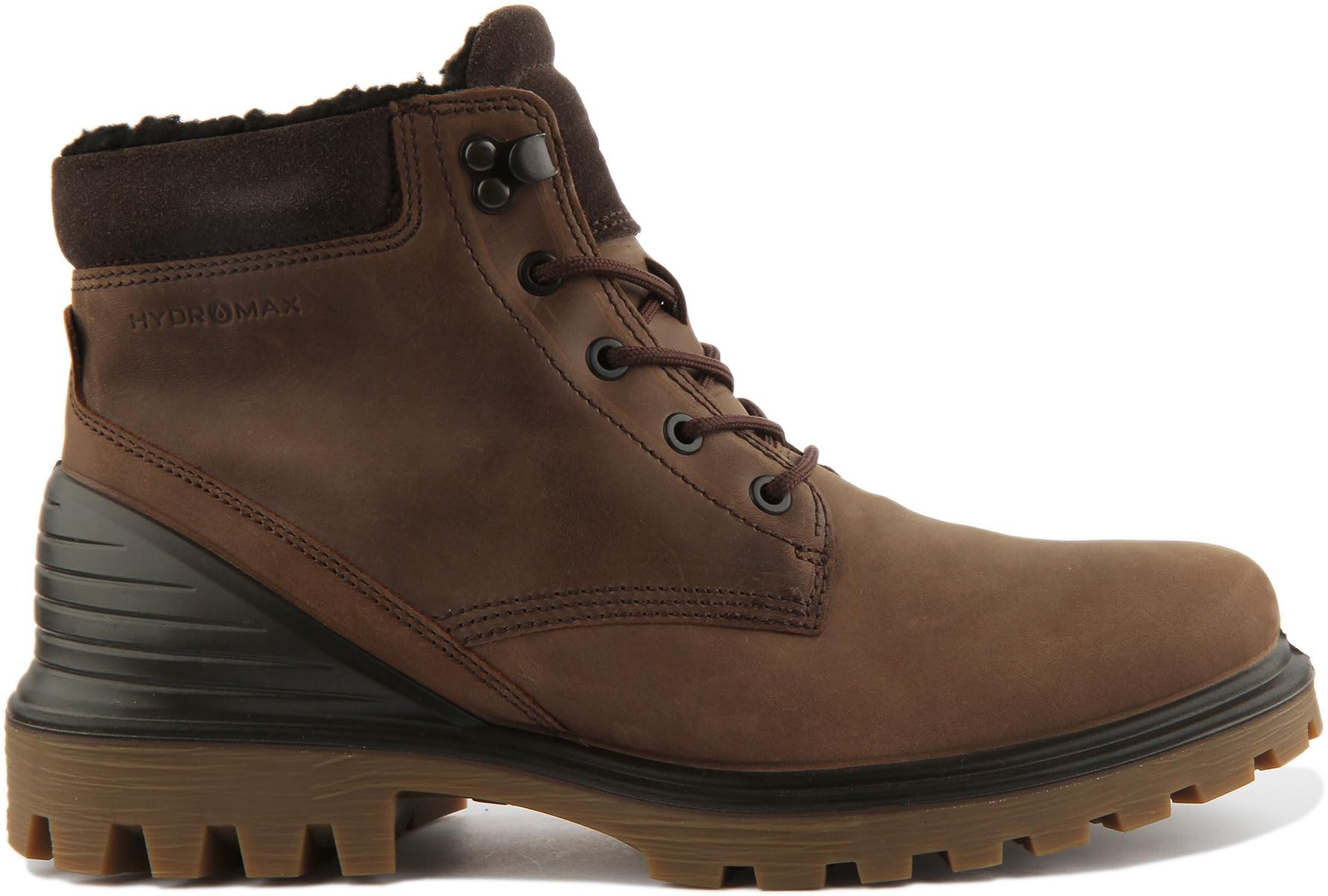 ECCO Tredtray Mocassins Homme Nubuck Marron