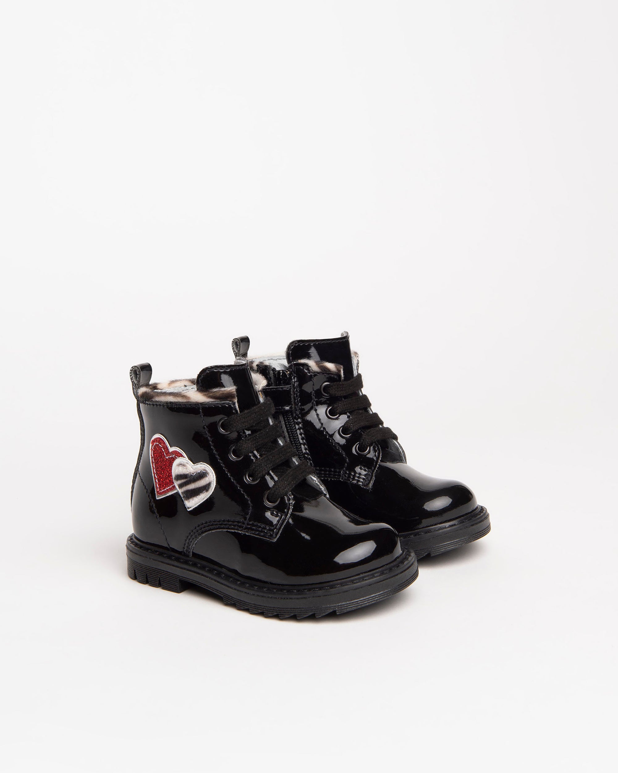 Nerogiardini Bottines fille technique coeurs 20-30