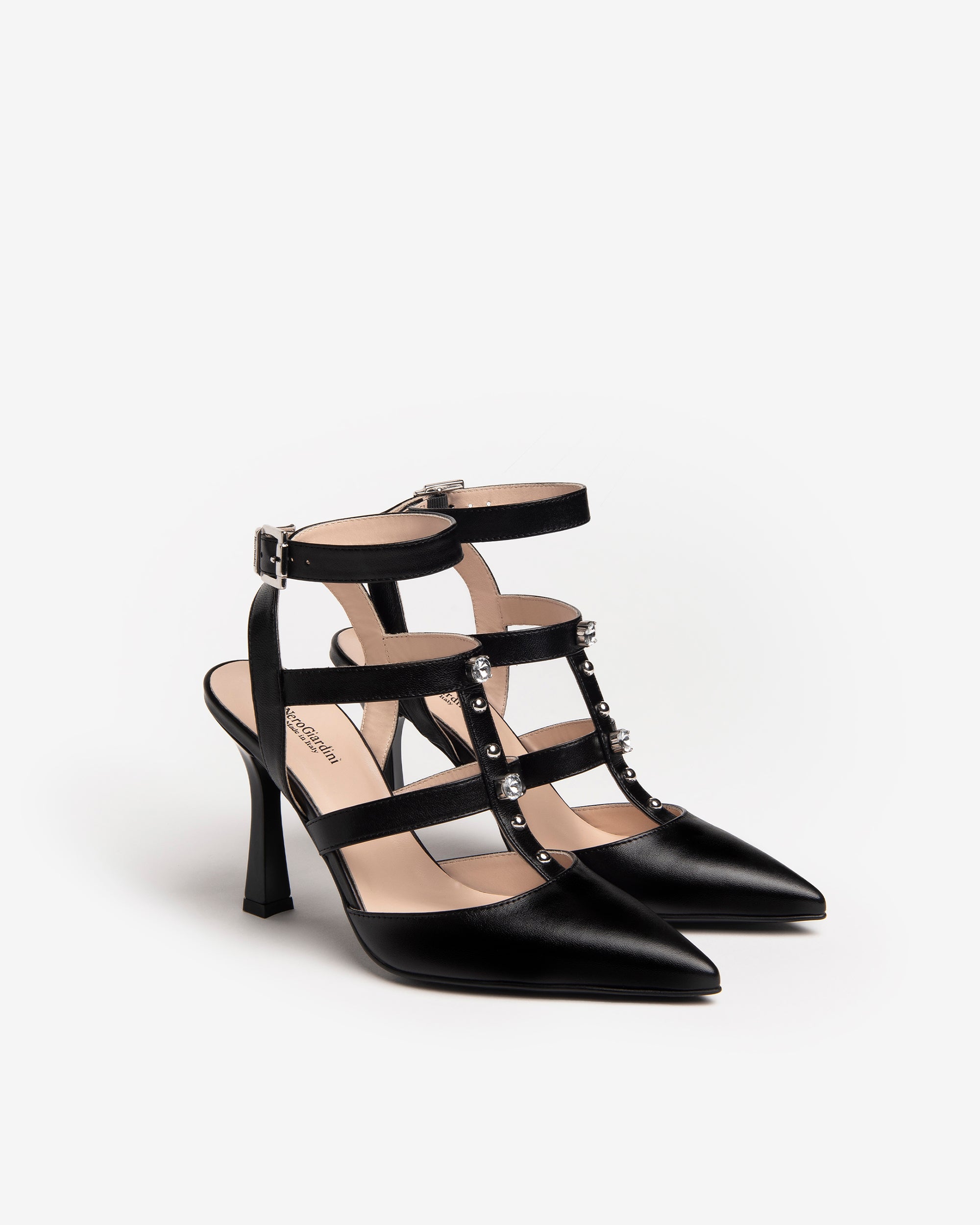 NeroGiardini Escarpins Femme en Cuir Confort Italie