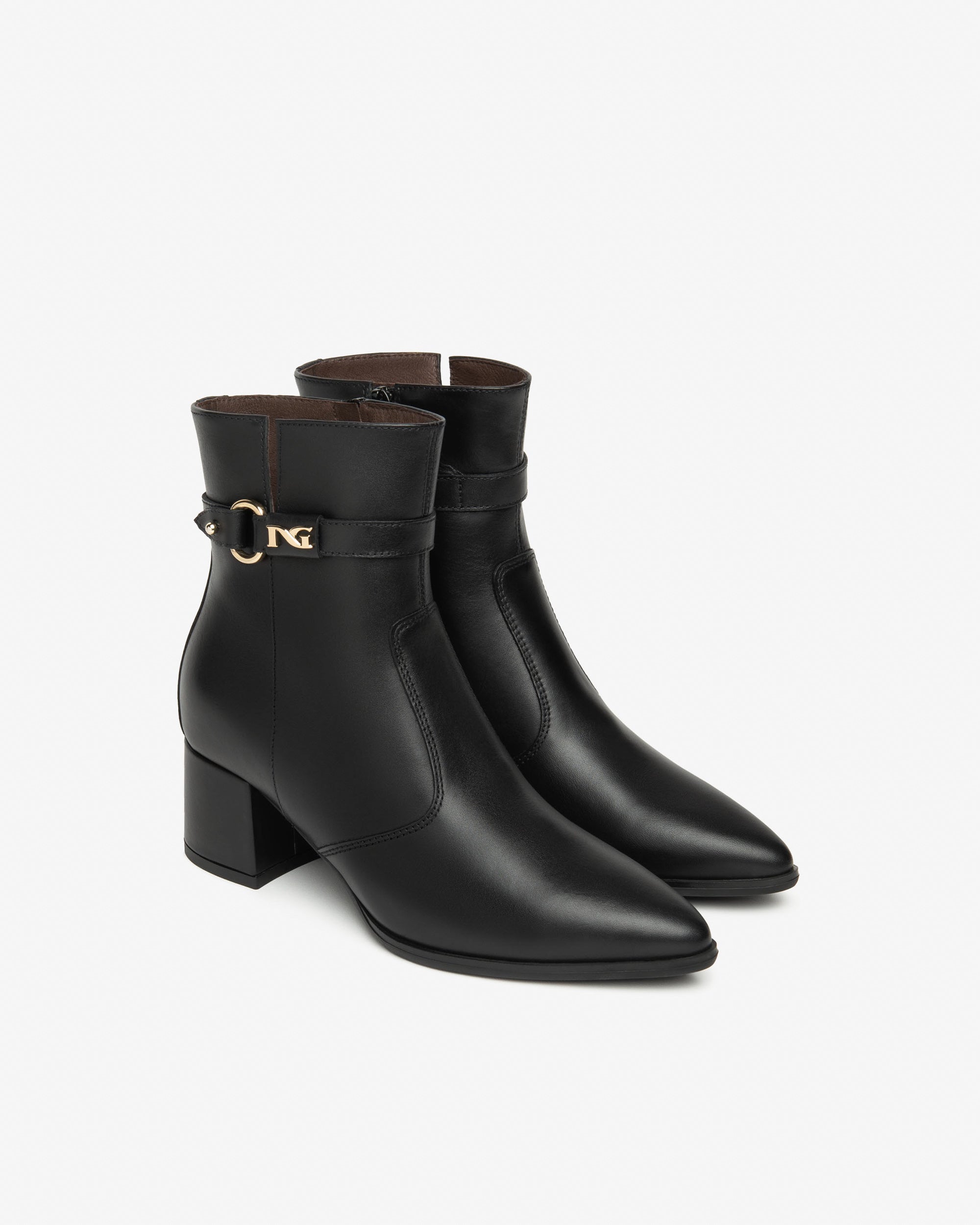 NeroGiardini Bottines bottines cuir femme Made in Italy