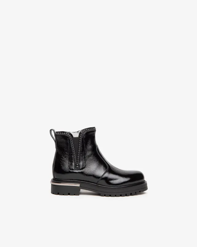 NeroGiardini Bottines Fille Vernis Chelsea 32