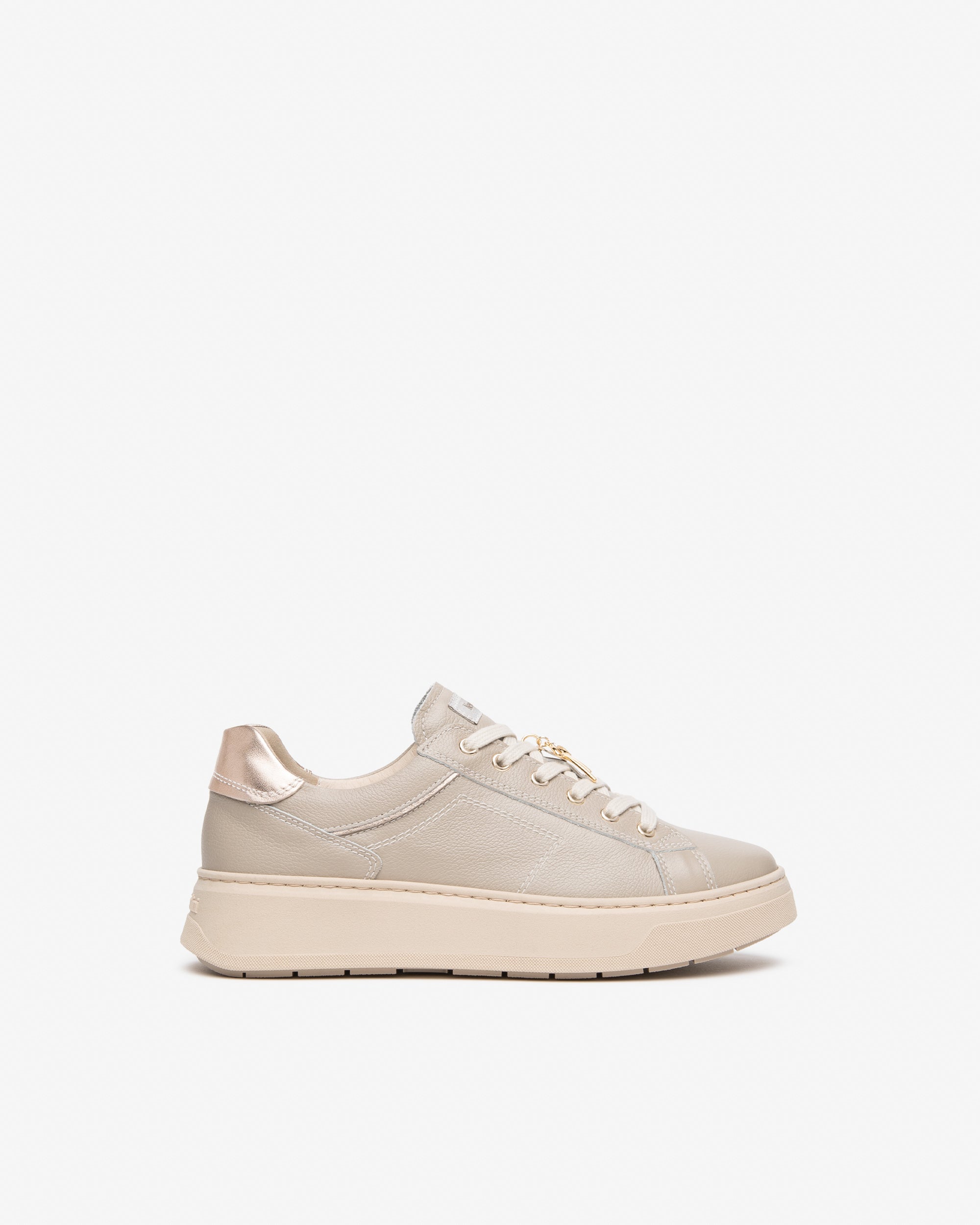 NeroGiardini Sneakers Femme Cuir Plateforme 40 mm