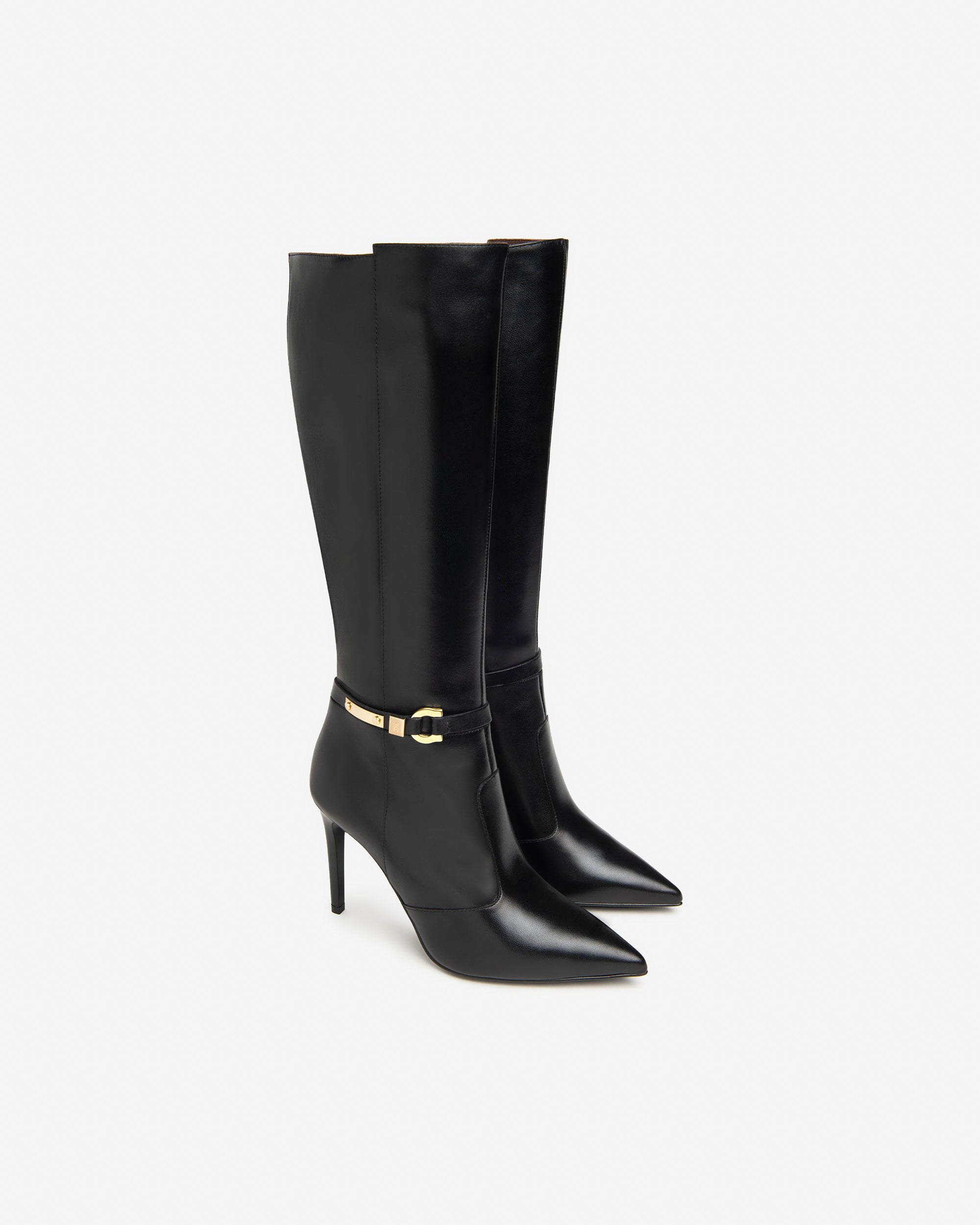 NeroGiardini Bottes Femme Cuir Premium Cérémonie
