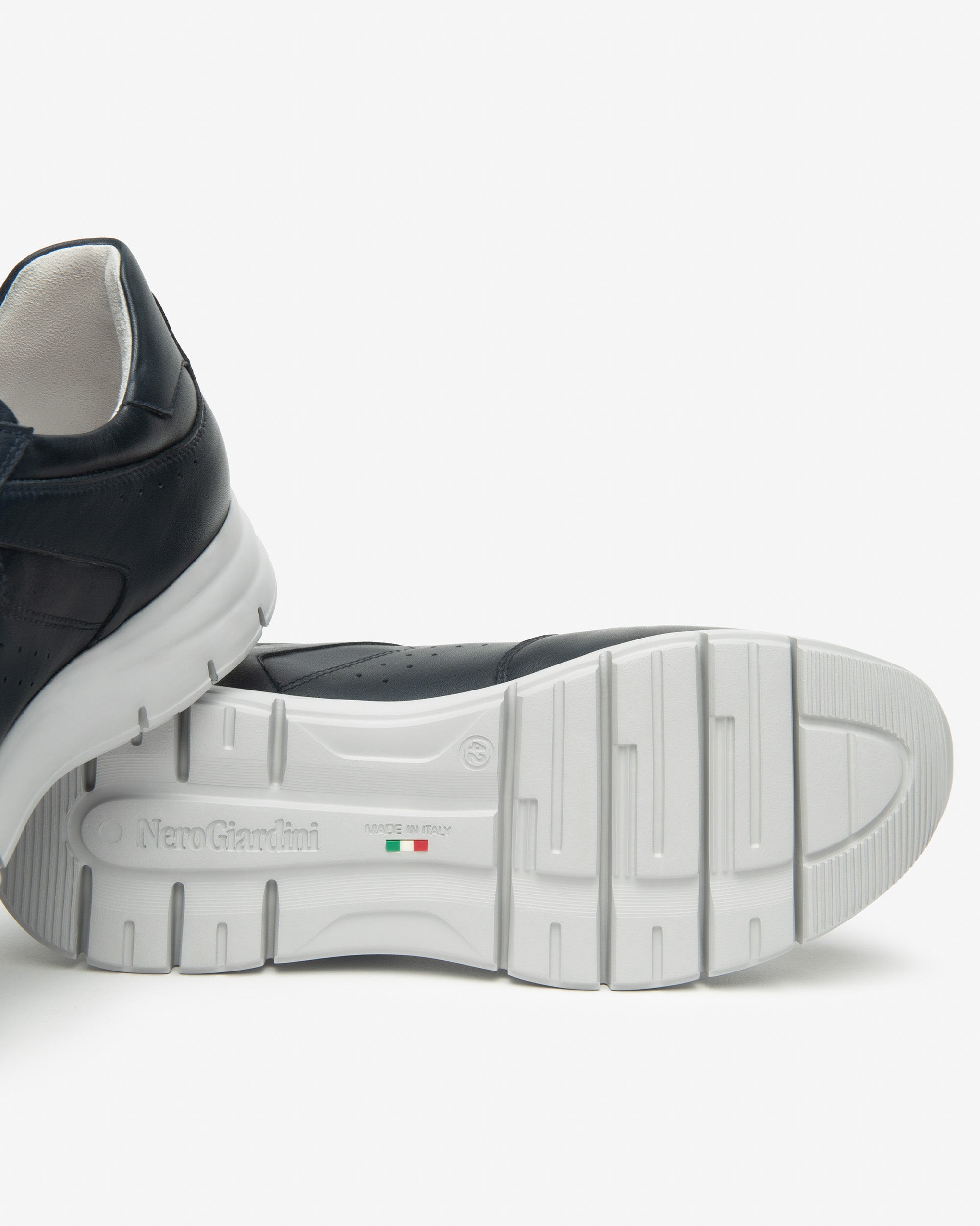 NeroGiardini Sneakers Homme Cuir Confort Memory