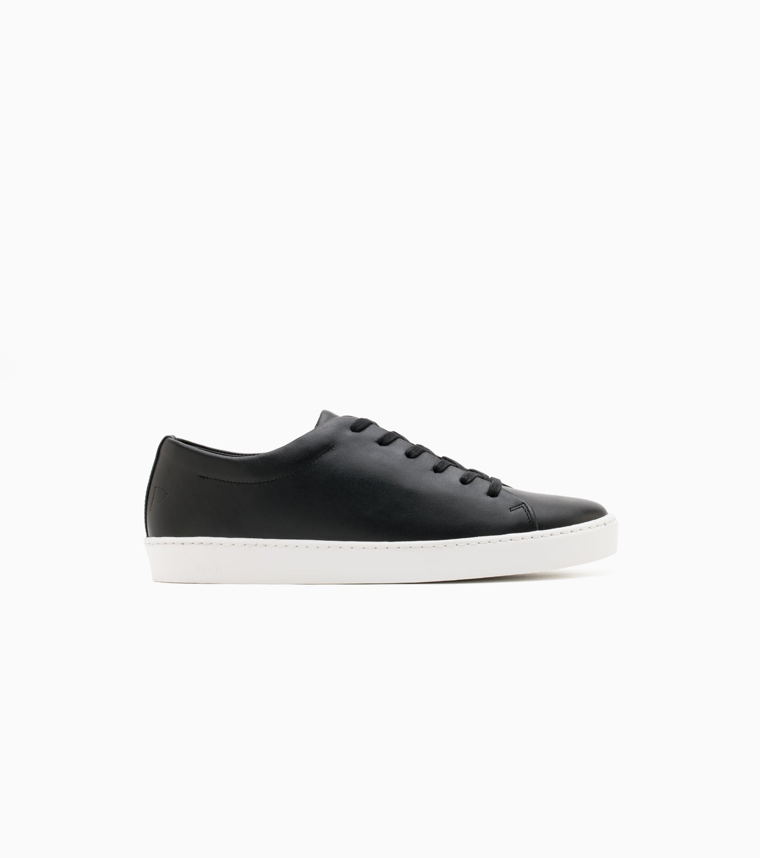 JAK Royal sneakers cuir noir plein grain