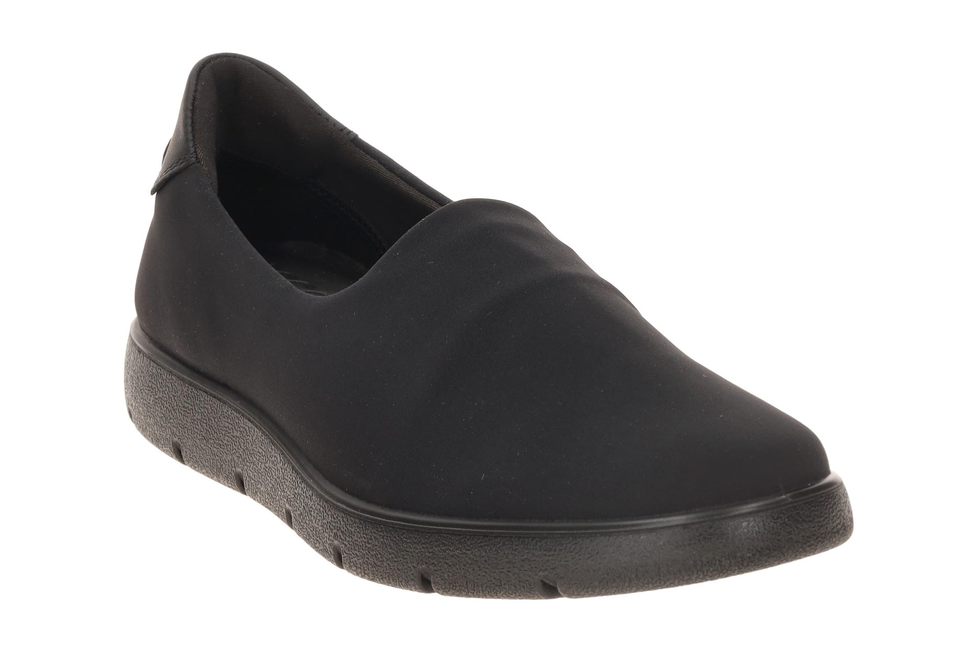 ECCO Bella 2 mocassin femme noir textile stretch