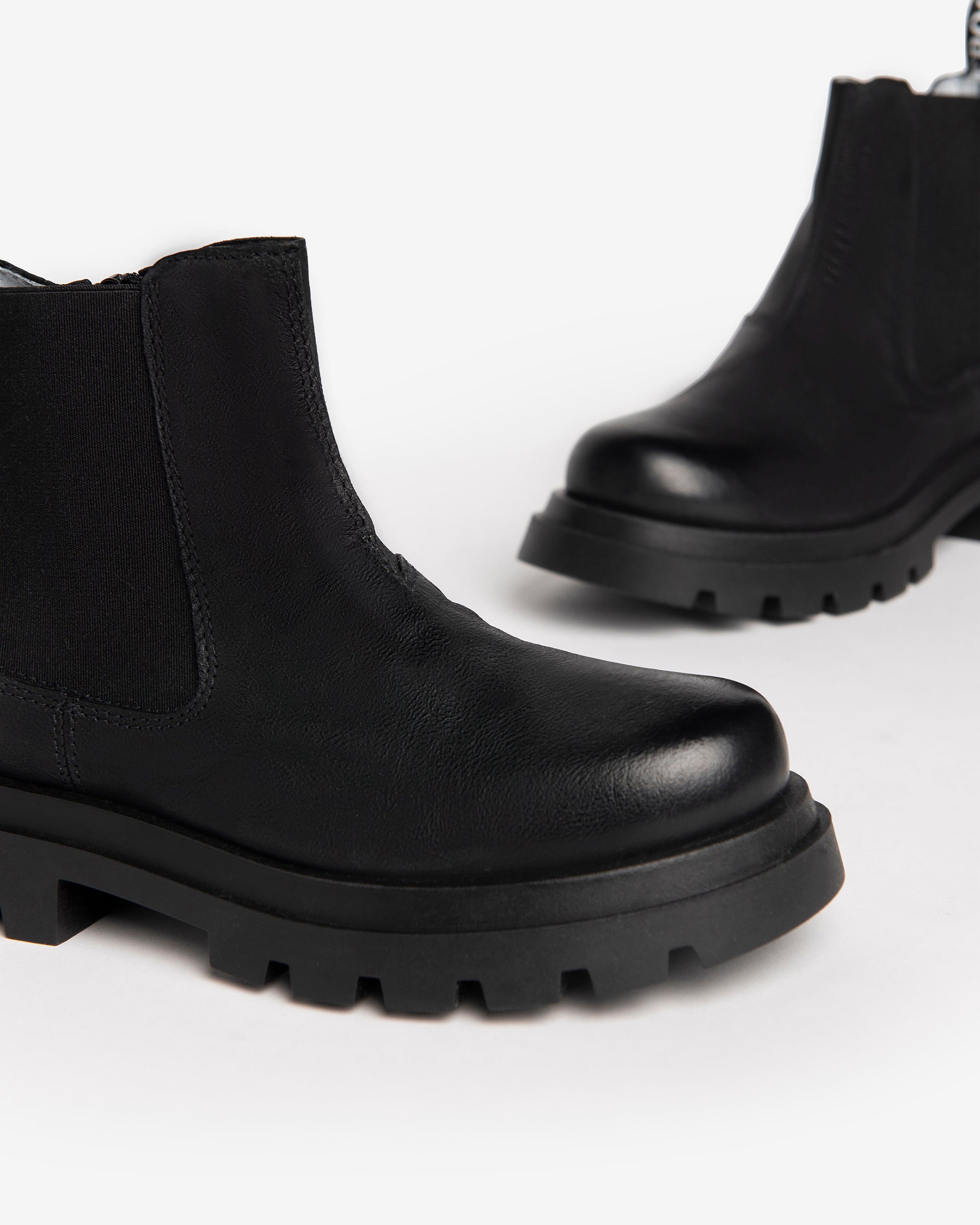 NeroGiardini Bottines Teens Garçon Cuir Velours Fermeture
