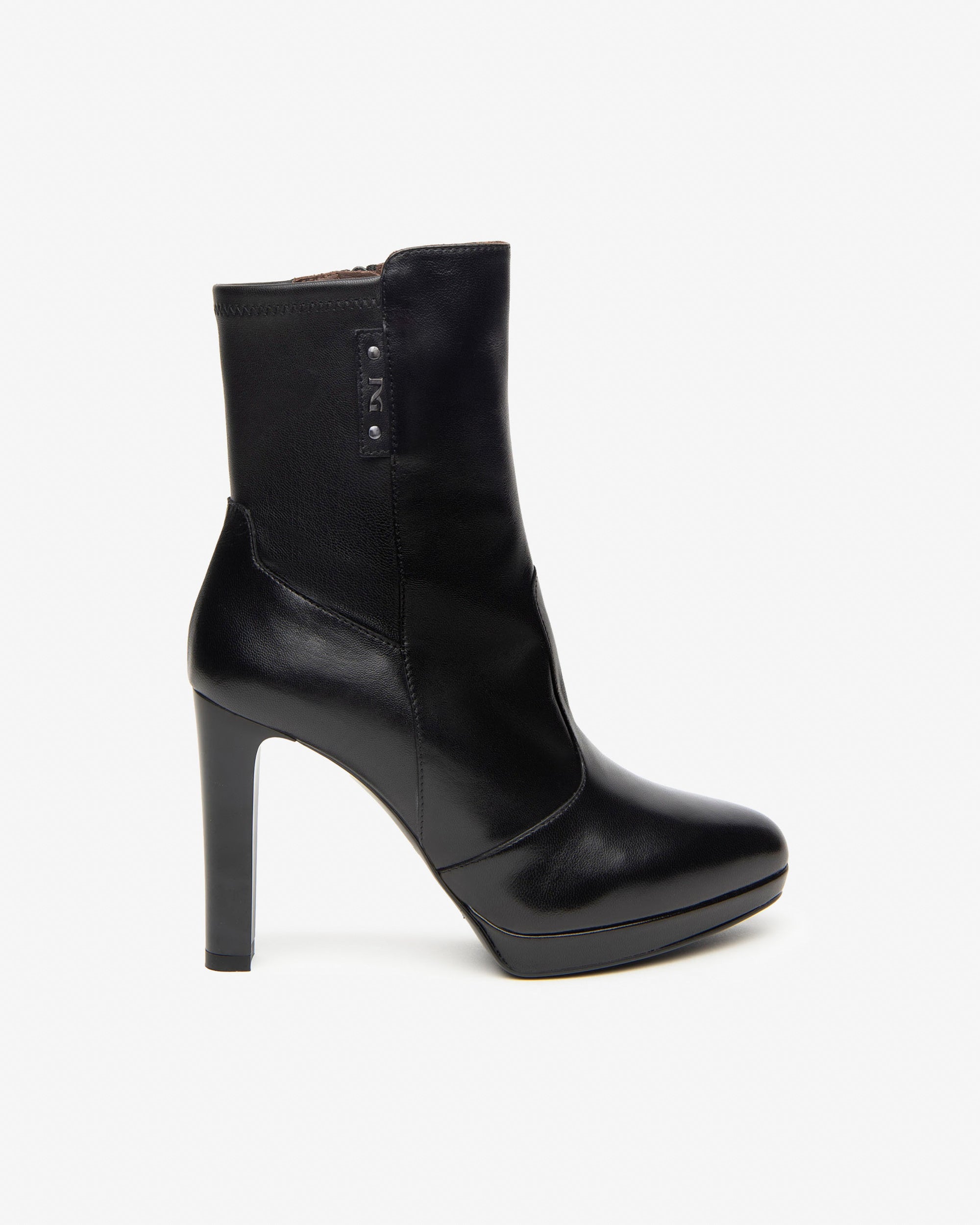 NeroGiardini Bottines Cuir Femme Talon 100 mm