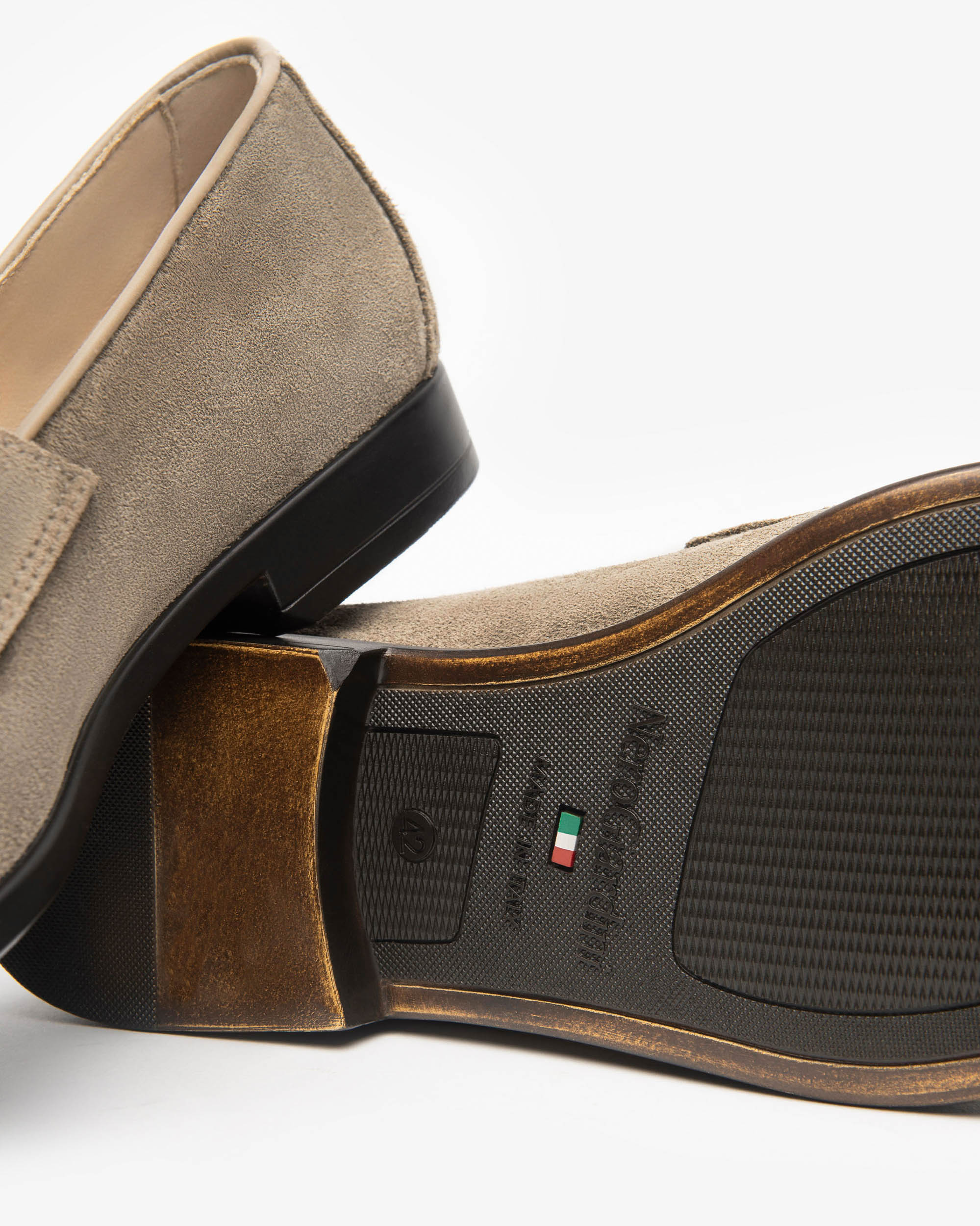 Nerogiardini Mocassins Homme Cuir Velours Pointure 42