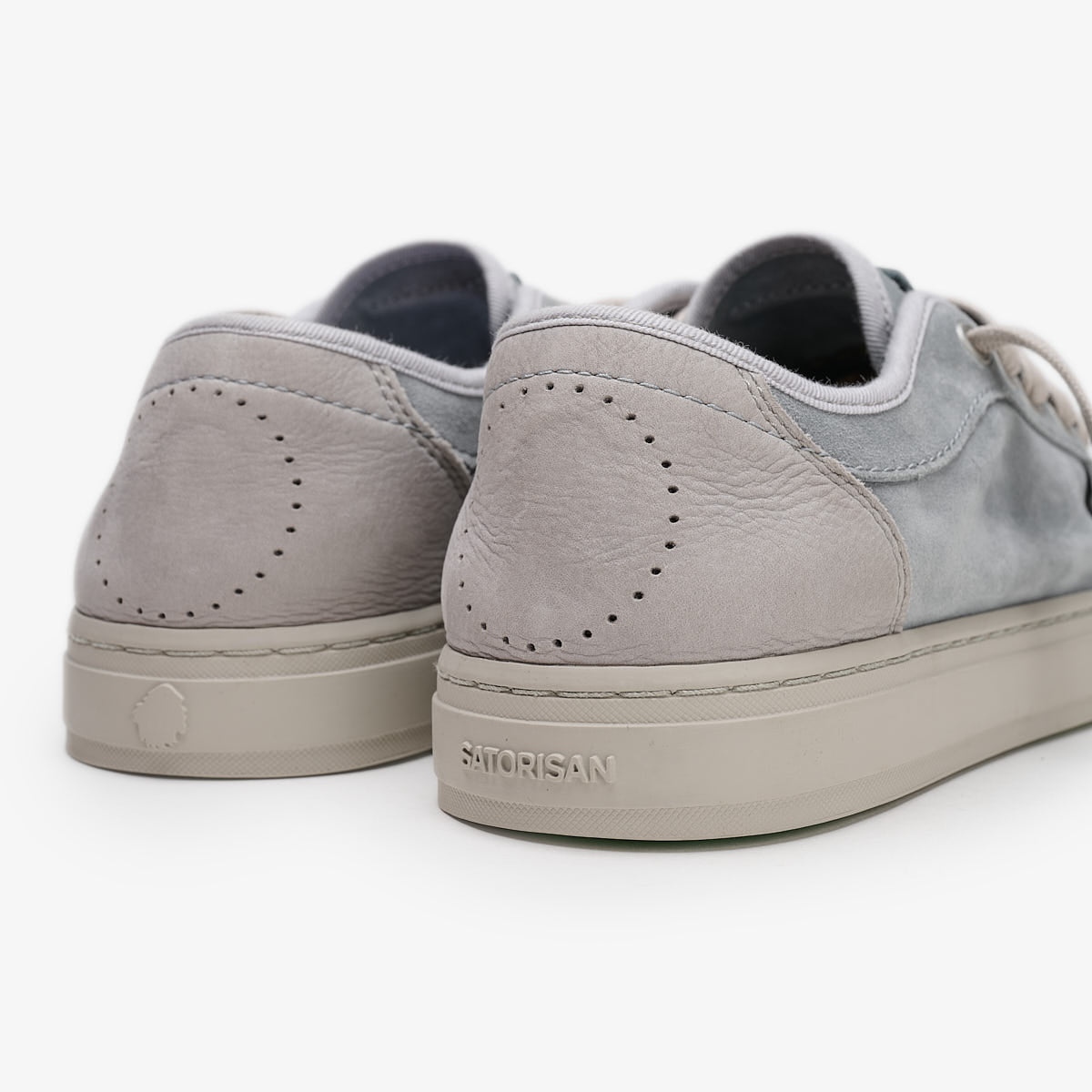 Satorisan Heisei Suede baskets Acero 42 unisexe