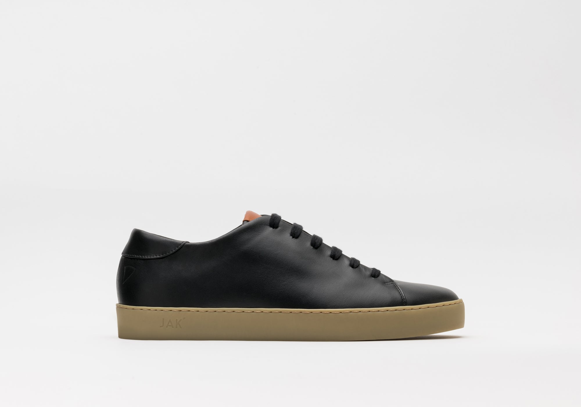 JAK Legacy Black sneaker basse cuir noir personnalisable