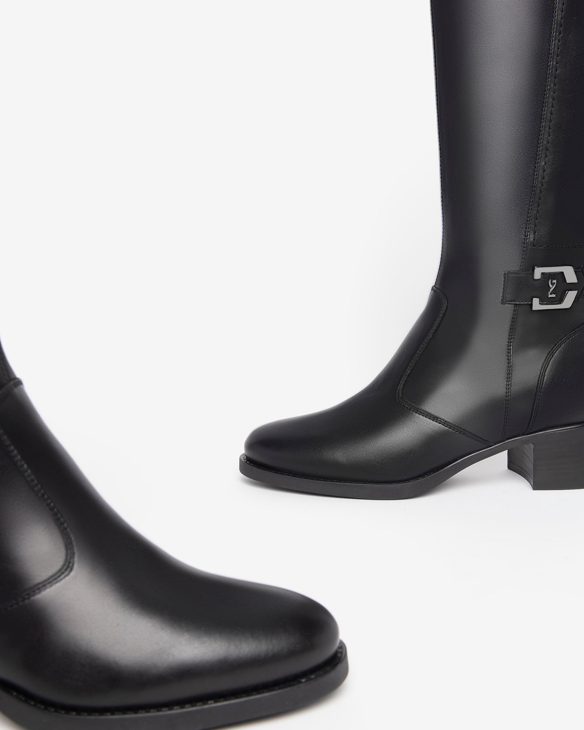 Nerogiardini Bottes bottes cuir femme confort hiver