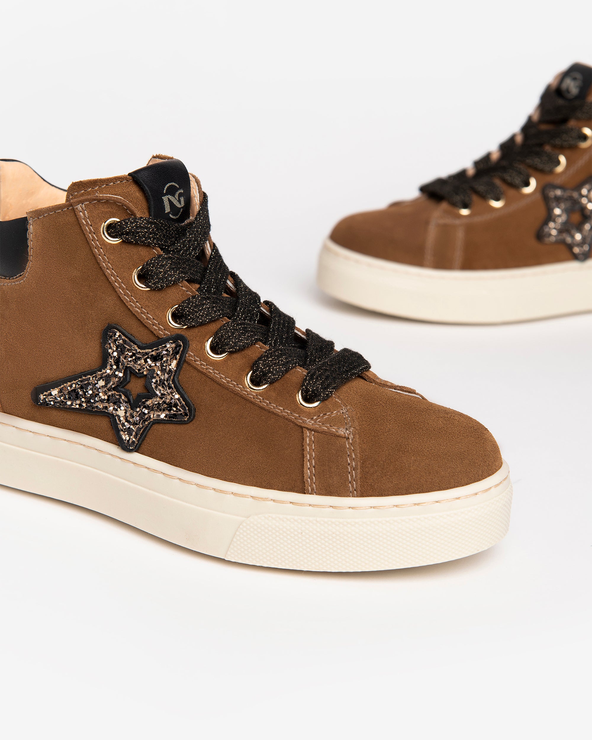 NeroGiardini Sneakers baskets ado cuir velours DryGo