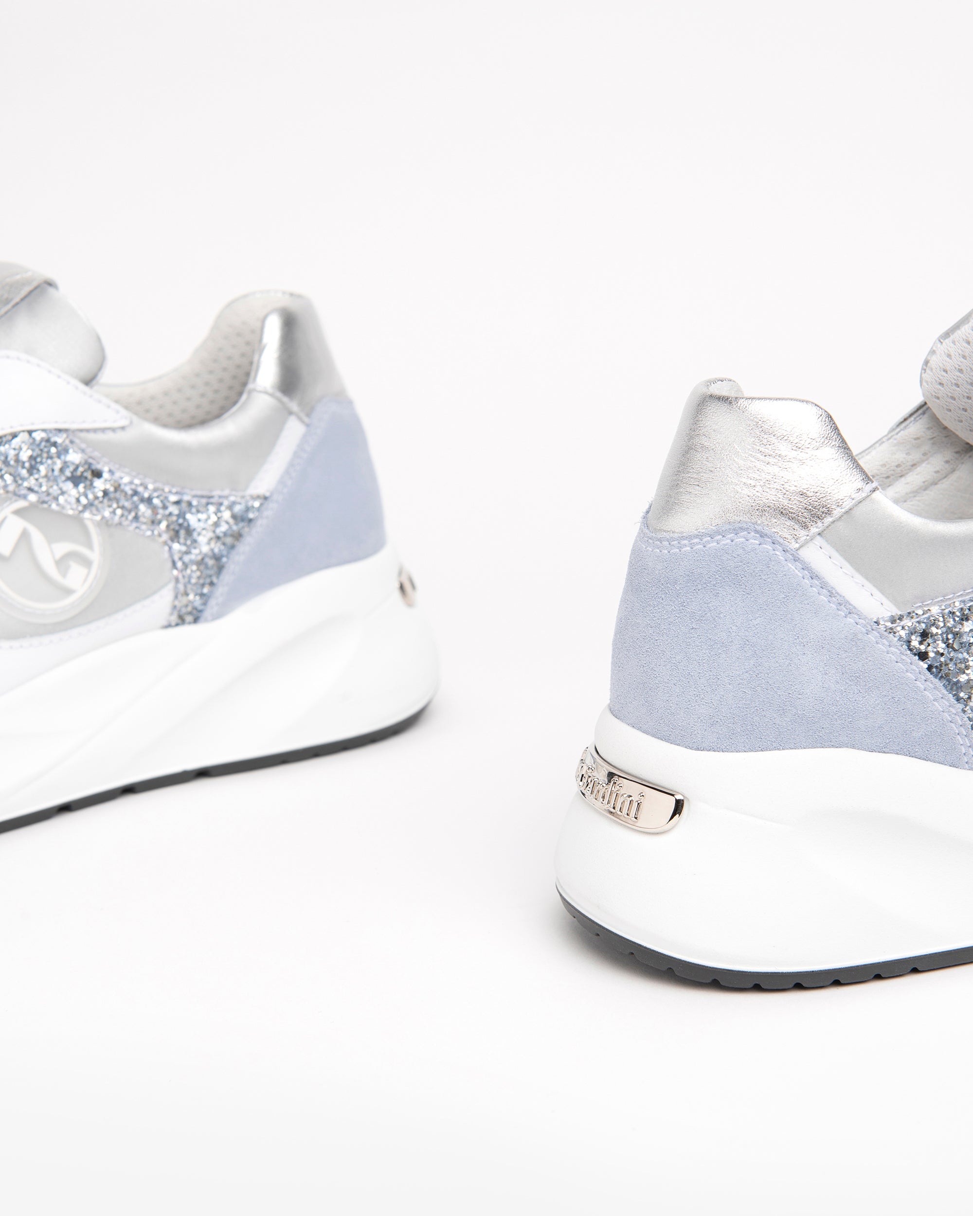 NeroGiardini Sneakers Femme Velours Lamé Logo DryGo 35-41