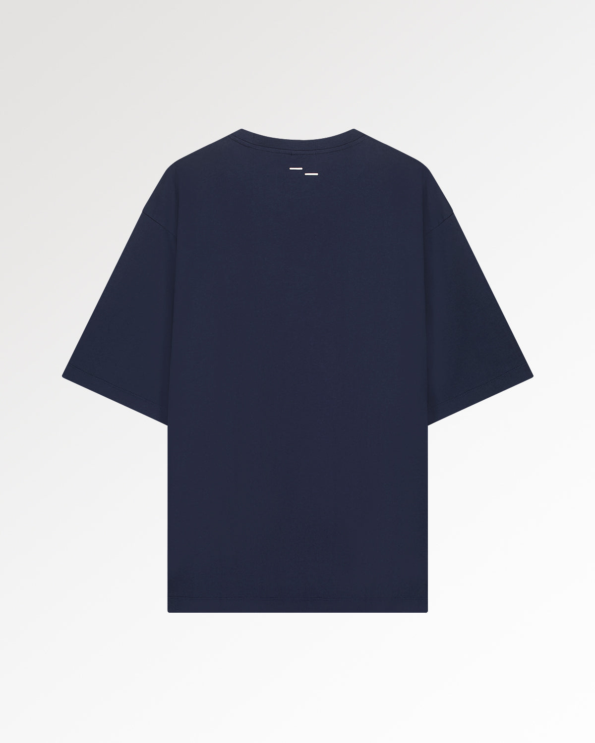 Filling Pieces Boxy T-Shirt Bleu Maritime Coton Bio