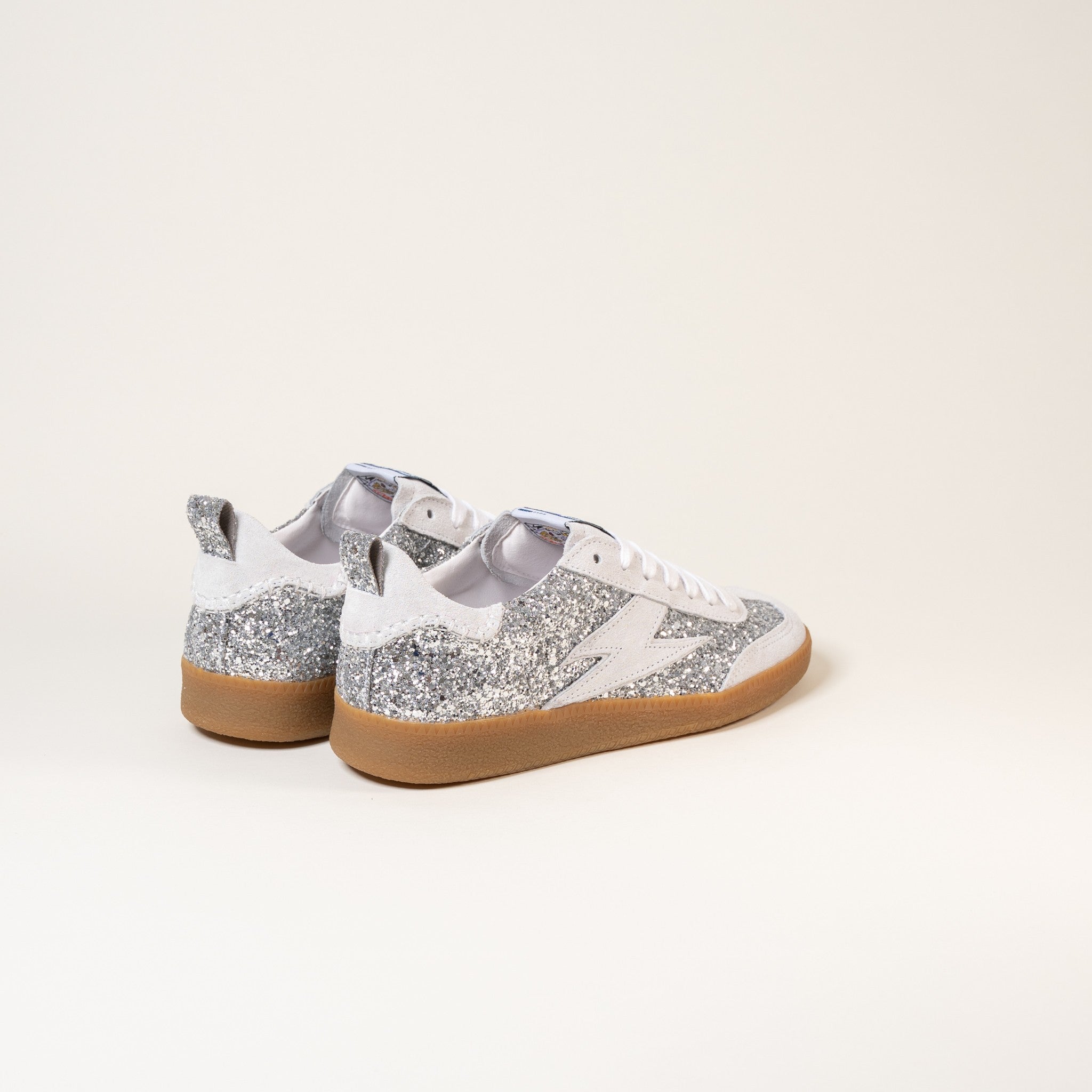 SMR Kayla E114 baskets glitter argent 38