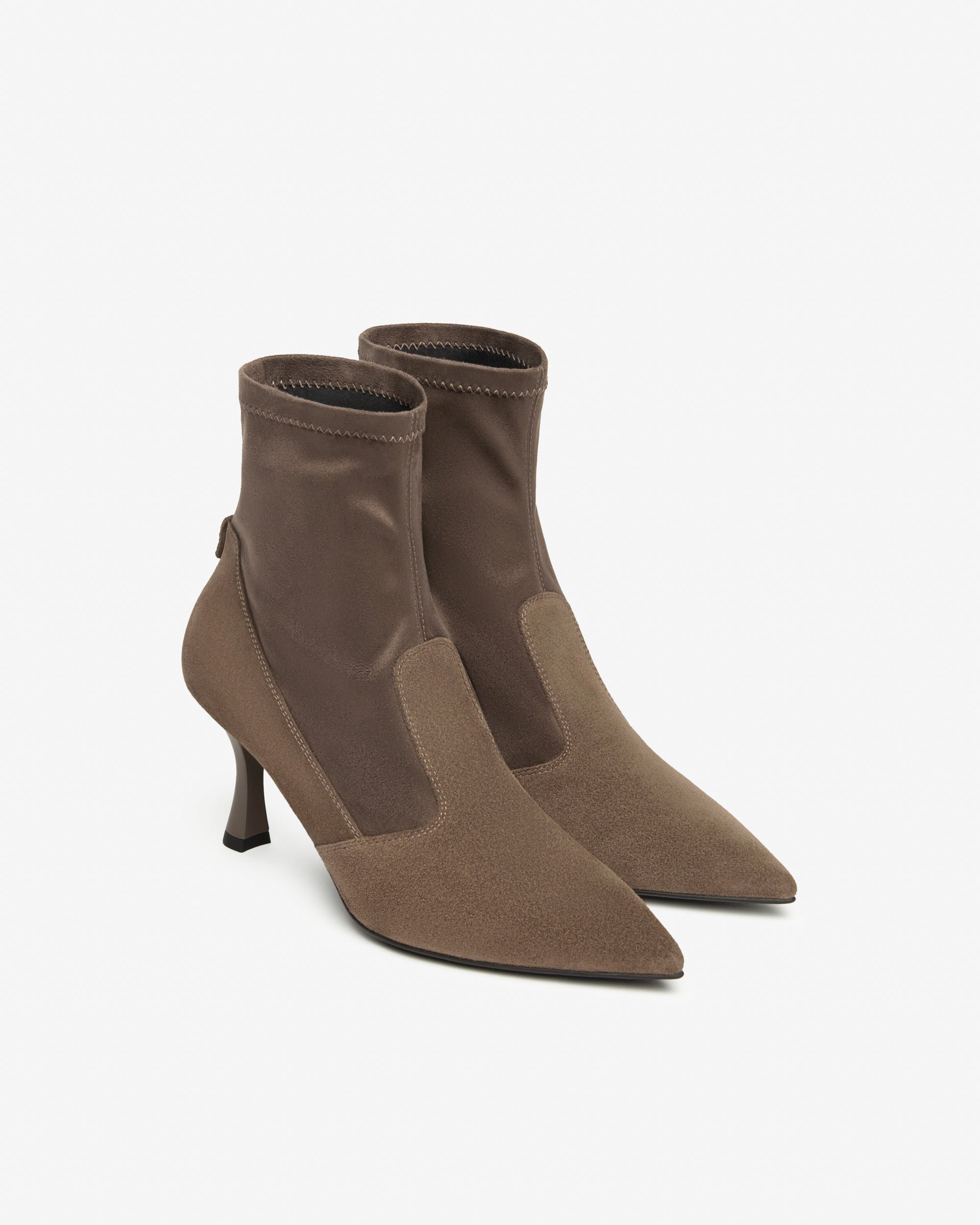 NeroGiardini Bottines Femme Daim Talon 75 mm